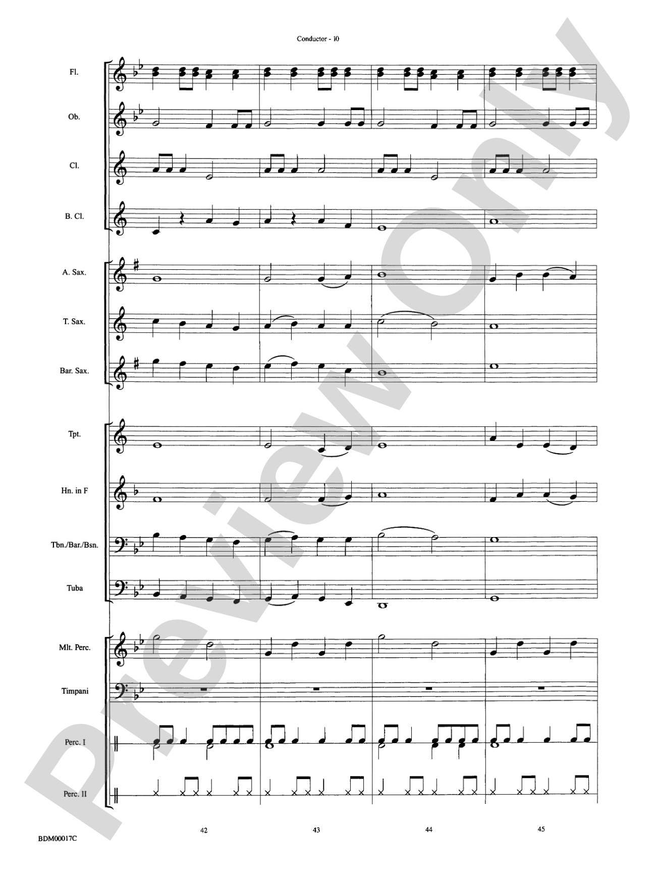 Tidings of Joy!: Concert Band Conductor Score & Parts