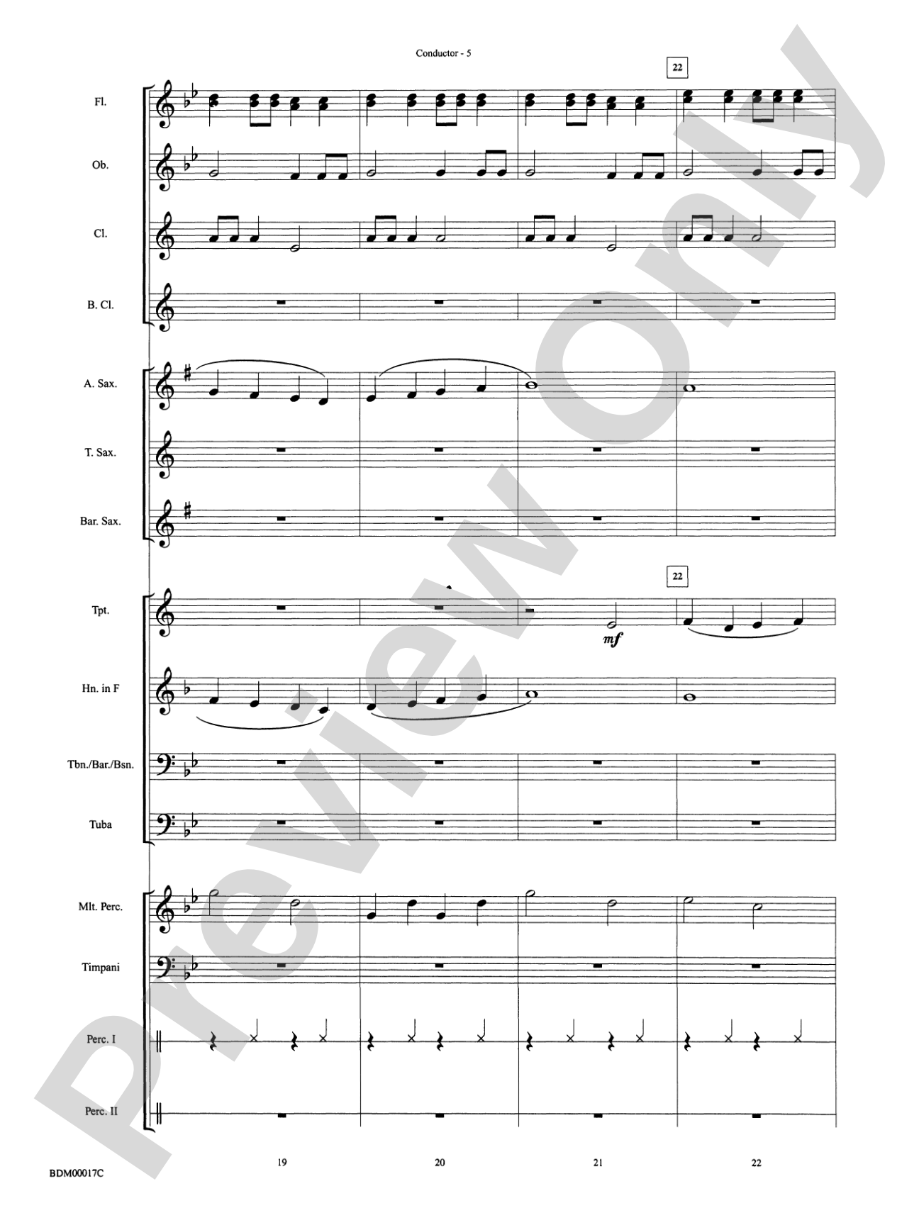 Tidings of Joy!: Concert Band Conductor Score & Parts