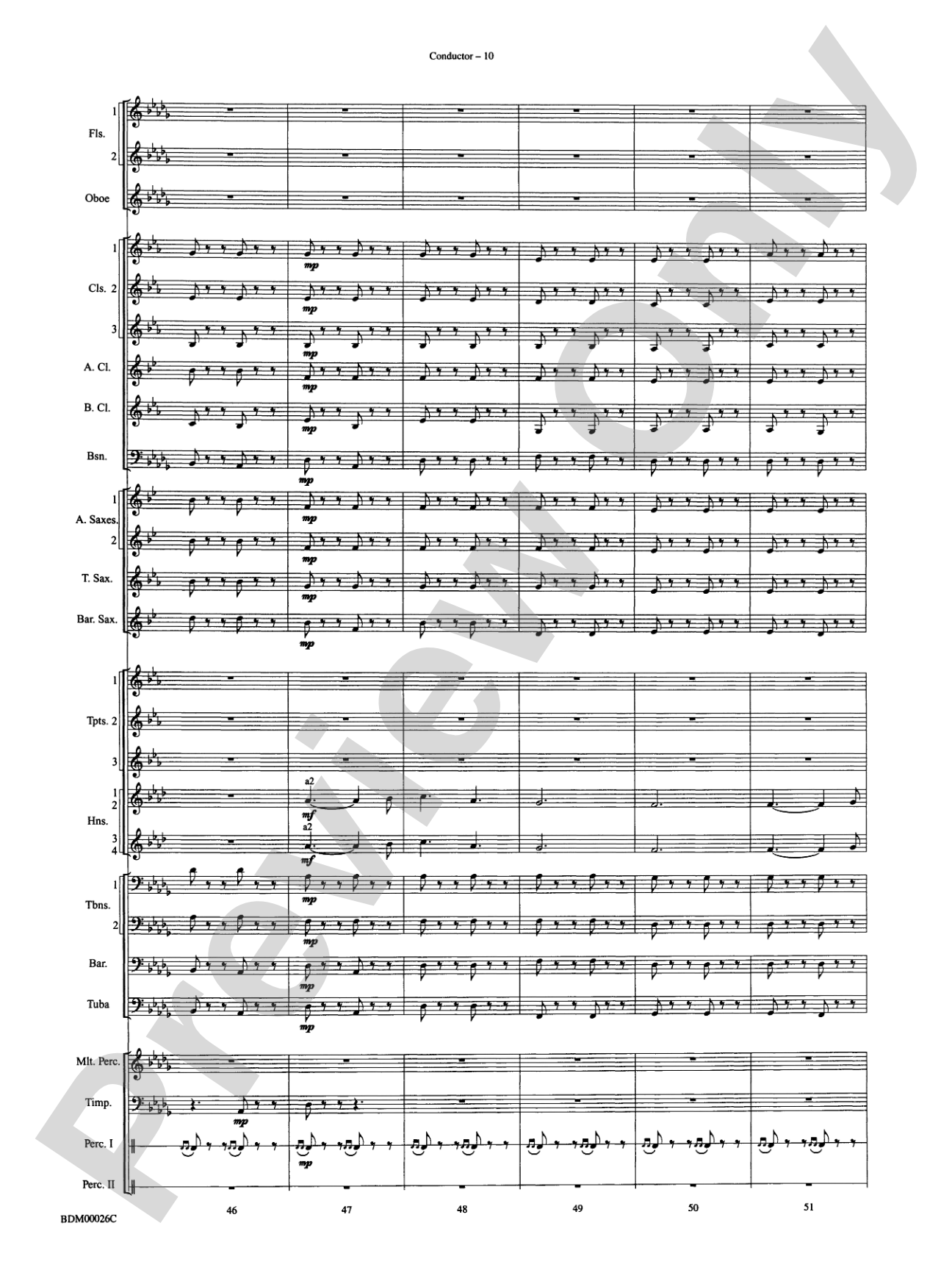 Wings and Shield: Concert Band Conductor Score & Parts