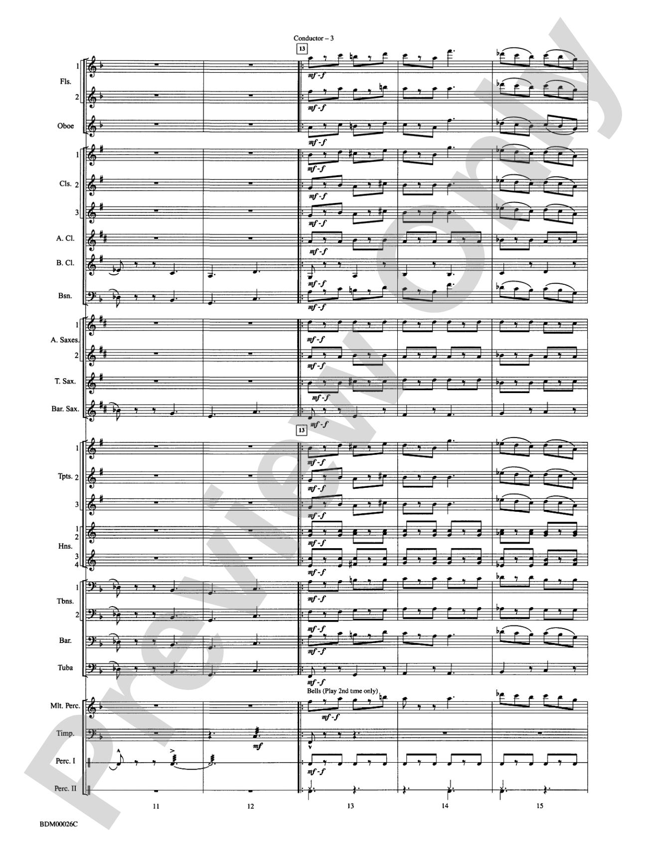 Wings and Shield: Concert Band Conductor Score & Parts
