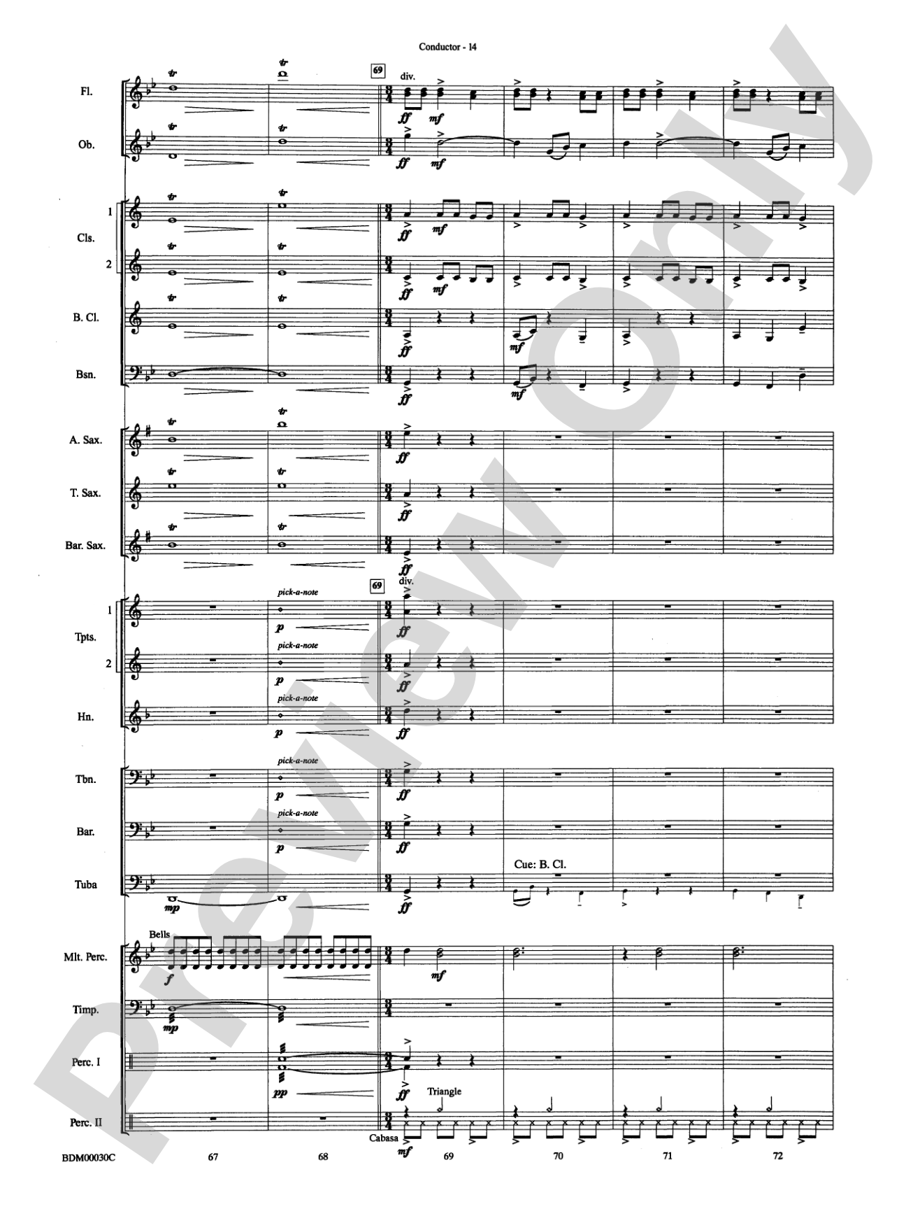 The Great Locomotive Chase: Concert Band Conductor Score & Parts