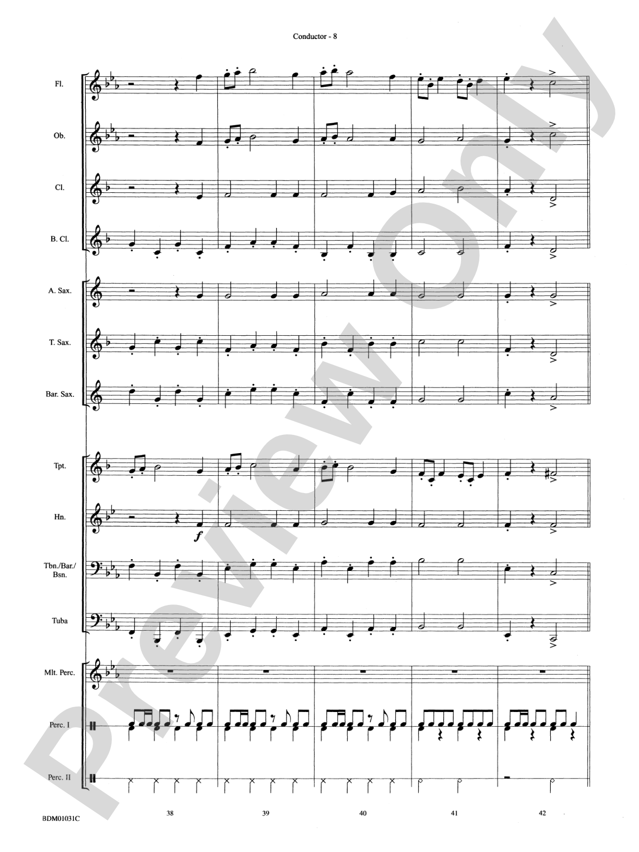 Patriotic Bits & Pieces (based on Favorite American Themes): Concert Band Conductor Score & Parts