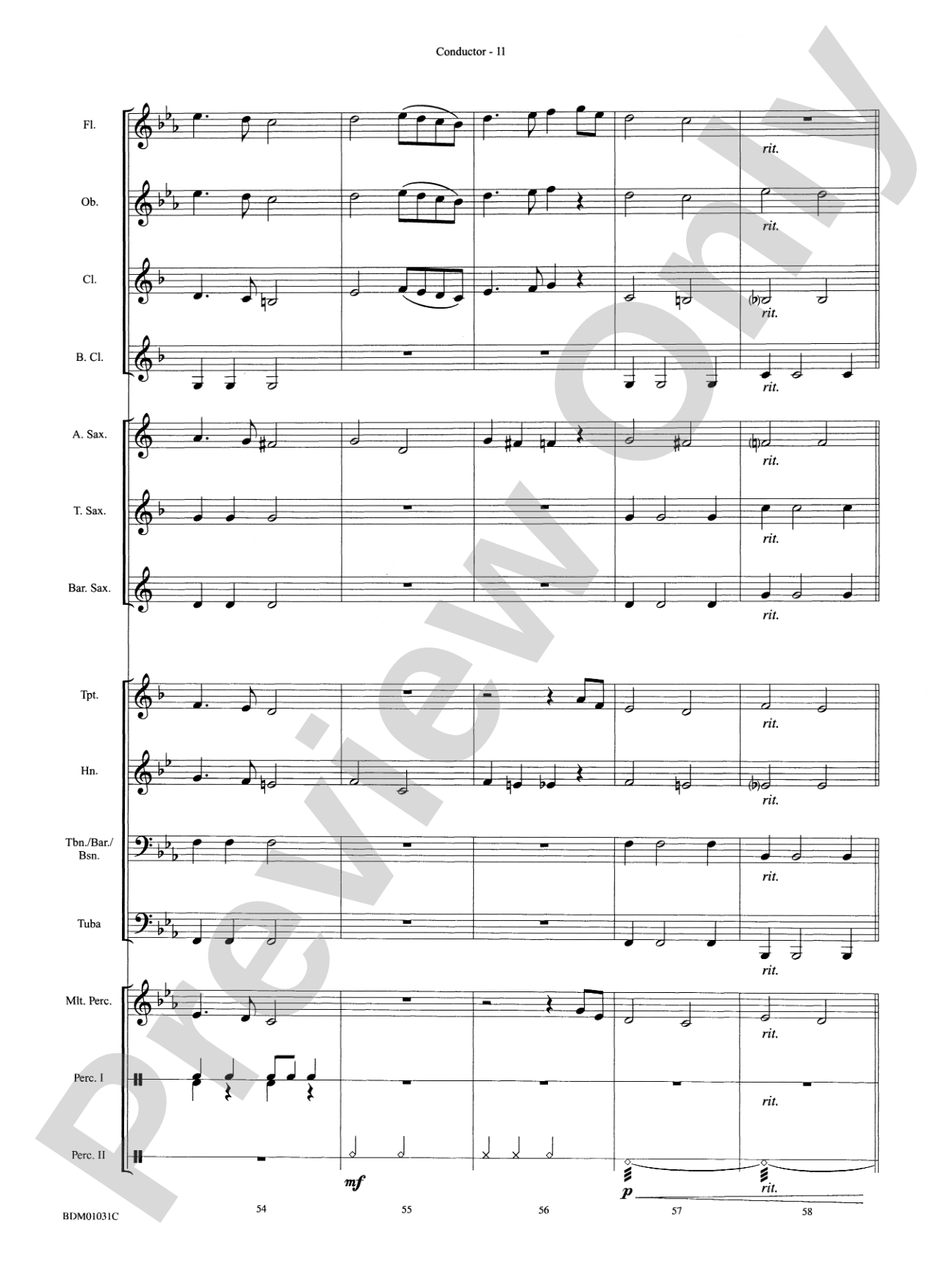 Patriotic Bits & Pieces (based on Favorite American Themes): Concert Band Conductor Score & Parts