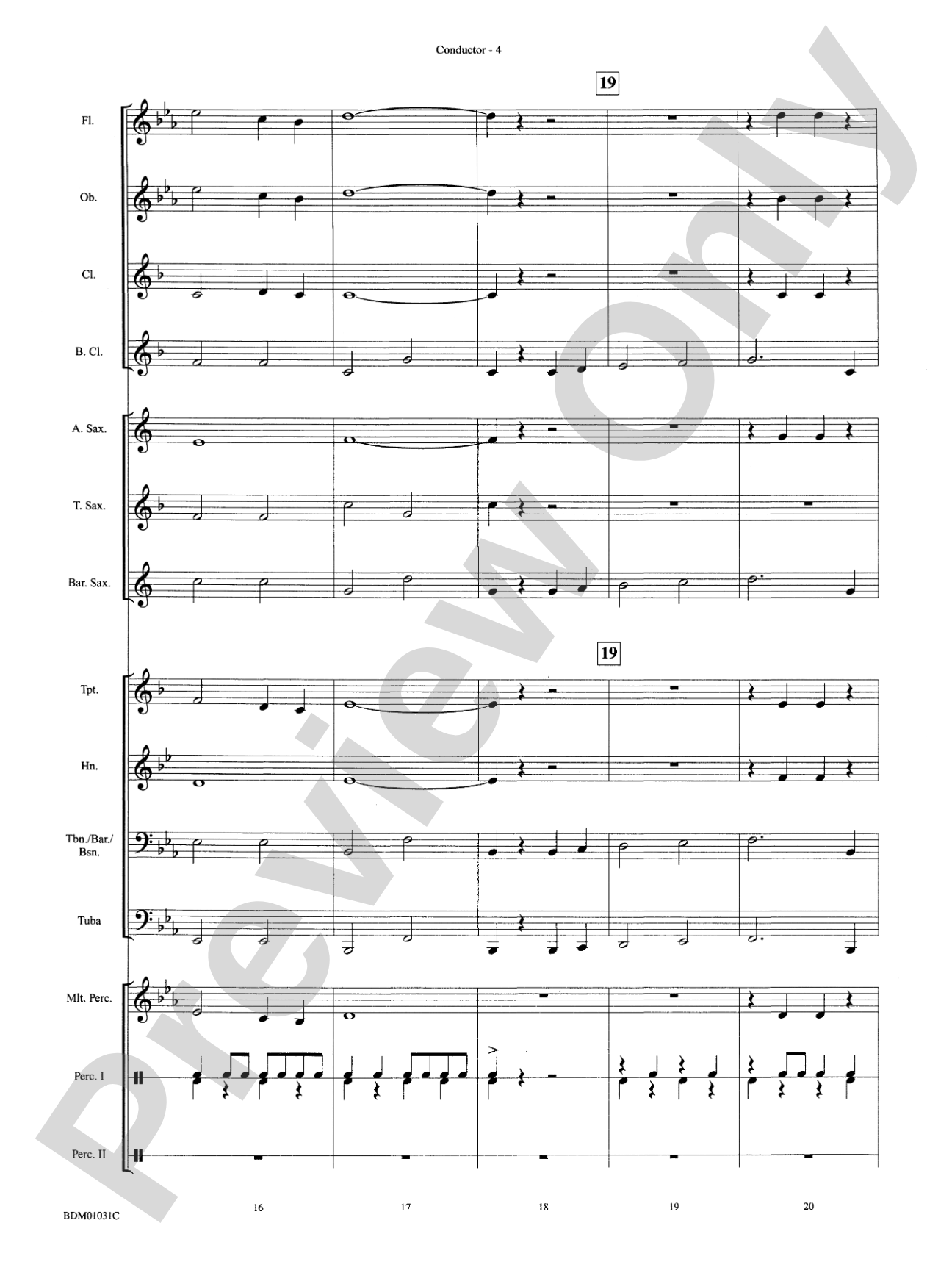 Patriotic Bits & Pieces (based on Favorite American Themes): Concert Band Conductor Score & Parts