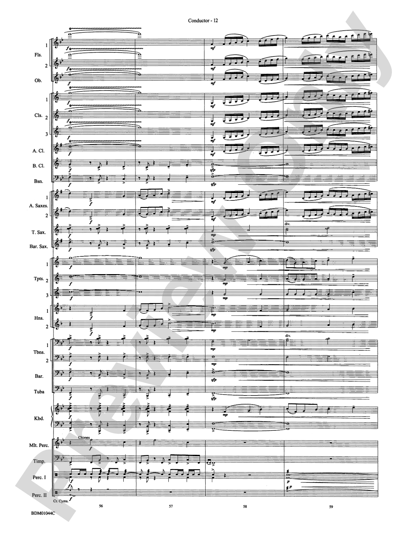 To the Summit! (Strive for the Highest): Concert Band Conductor Score & Parts