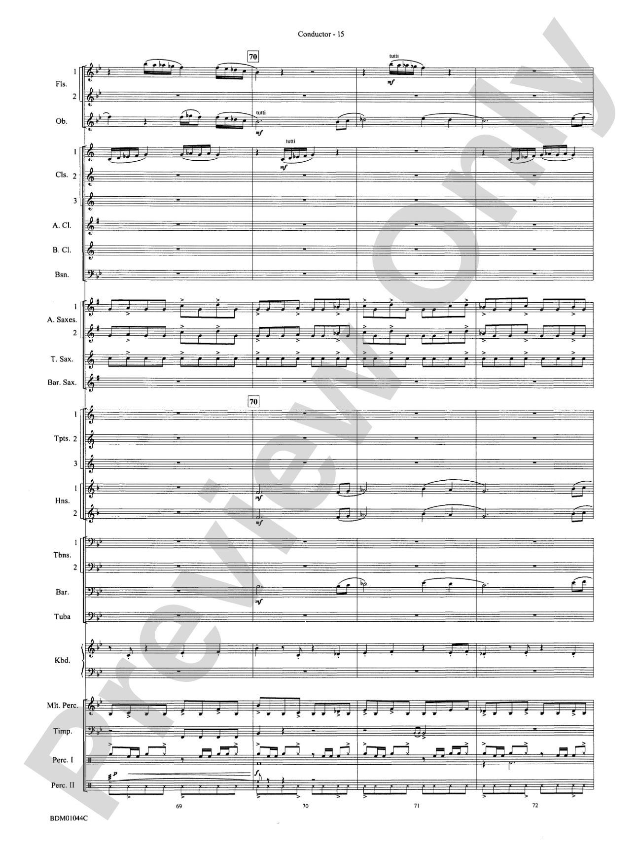To the Summit! (Strive for the Highest): Concert Band Conductor Score & Parts