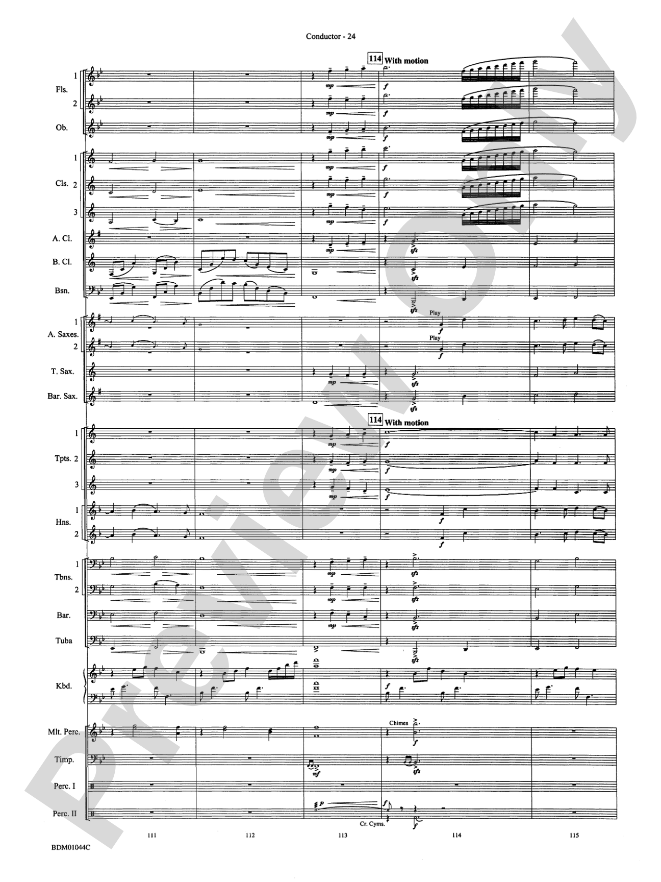 To the Summit! (Strive for the Highest): Concert Band Conductor Score & Parts