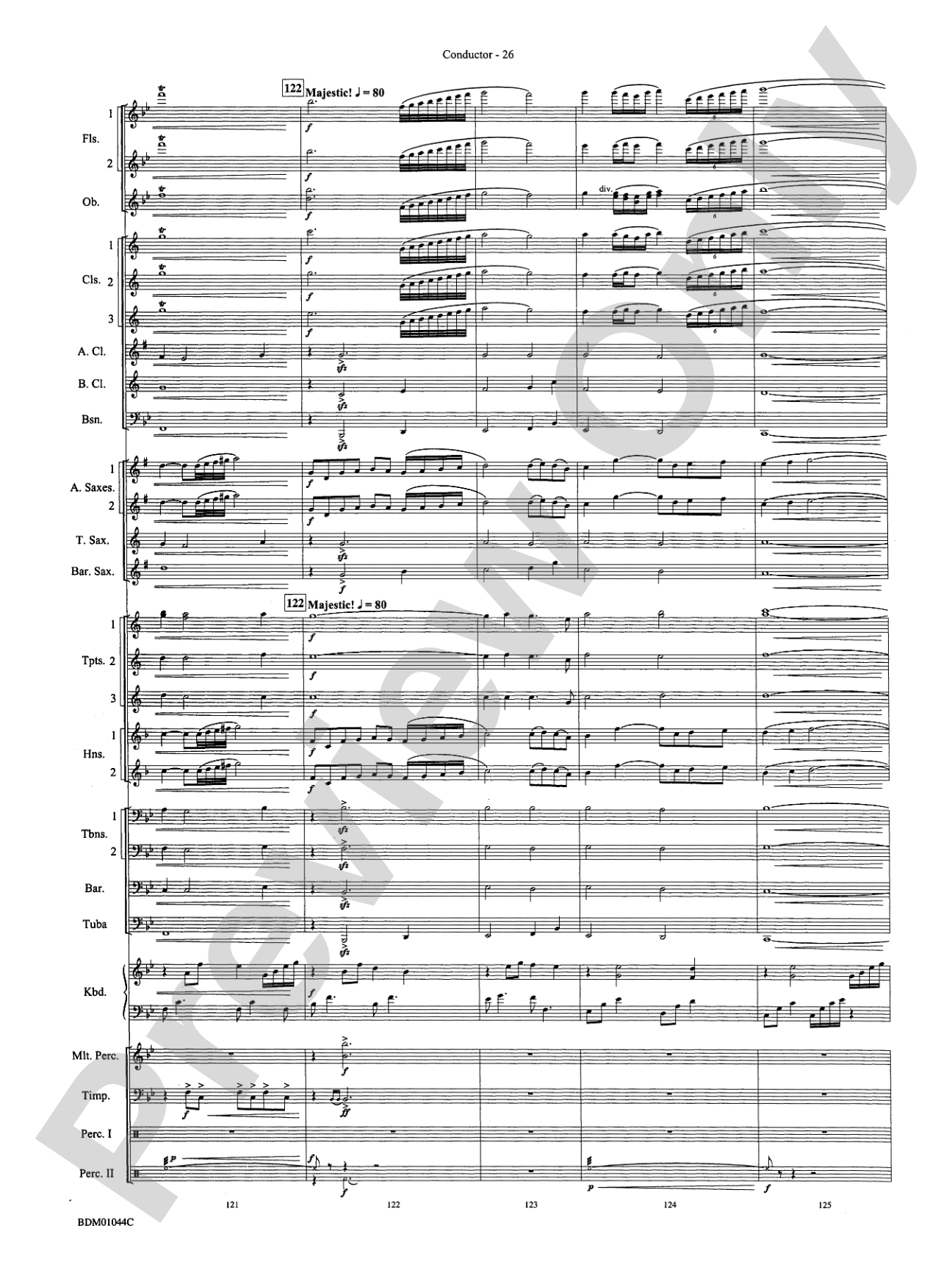 To the Summit! (Strive for the Highest): Concert Band Conductor Score & Parts