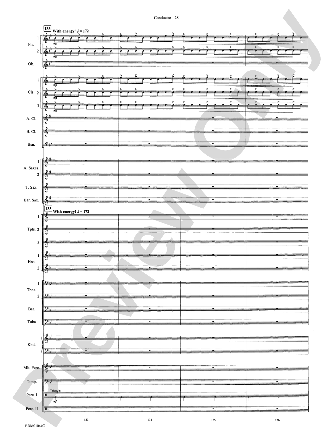 To the Summit! (Strive for the Highest): Concert Band Conductor Score & Parts