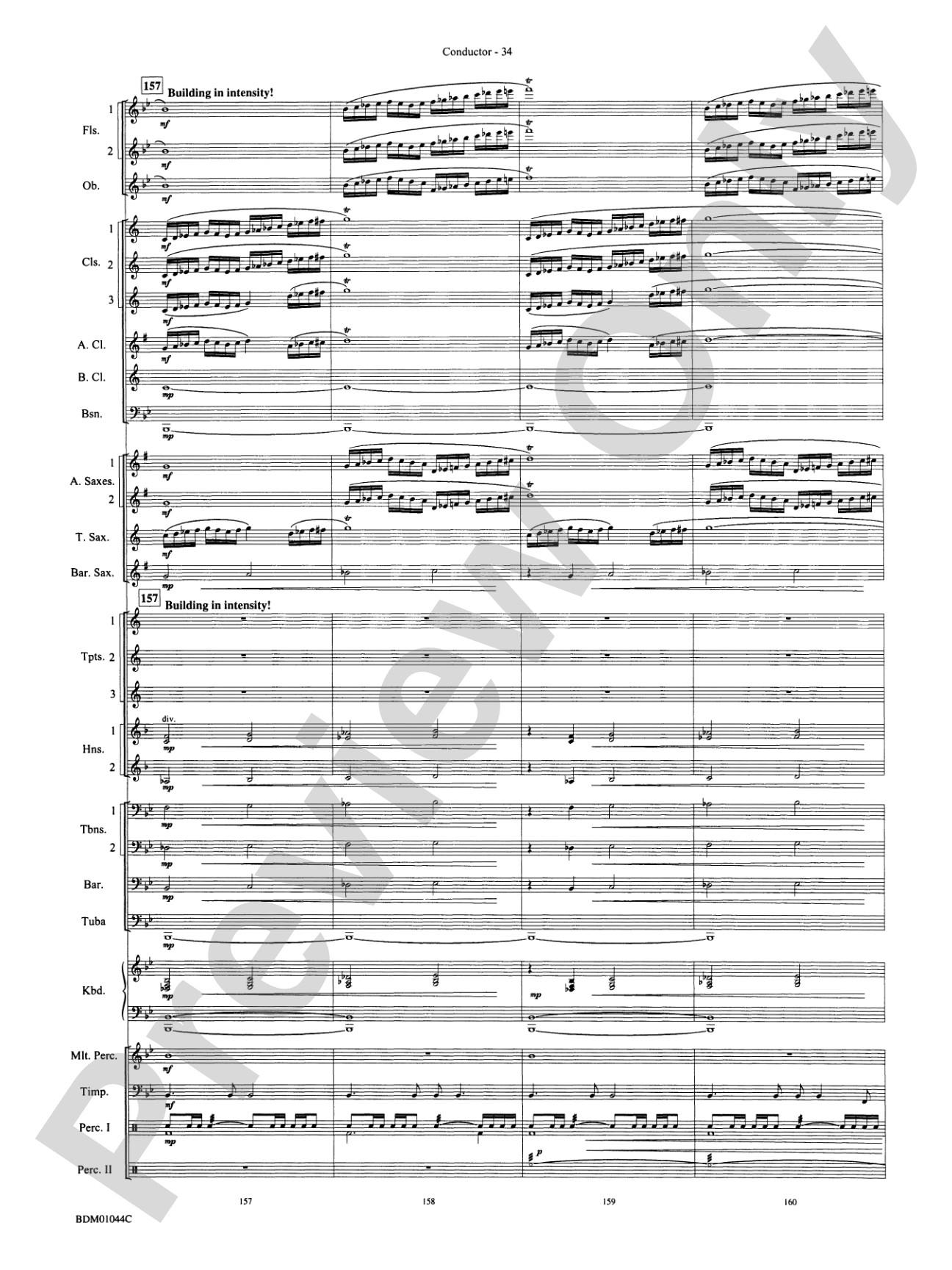 To the Summit! (Strive for the Highest): Concert Band Conductor Score & Parts