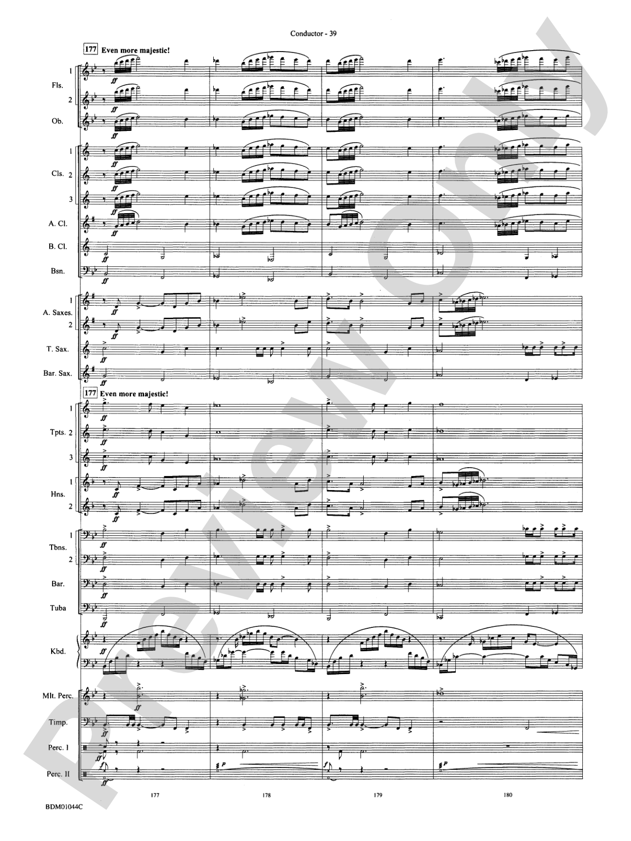 To the Summit! (Strive for the Highest): Concert Band Conductor Score & Parts