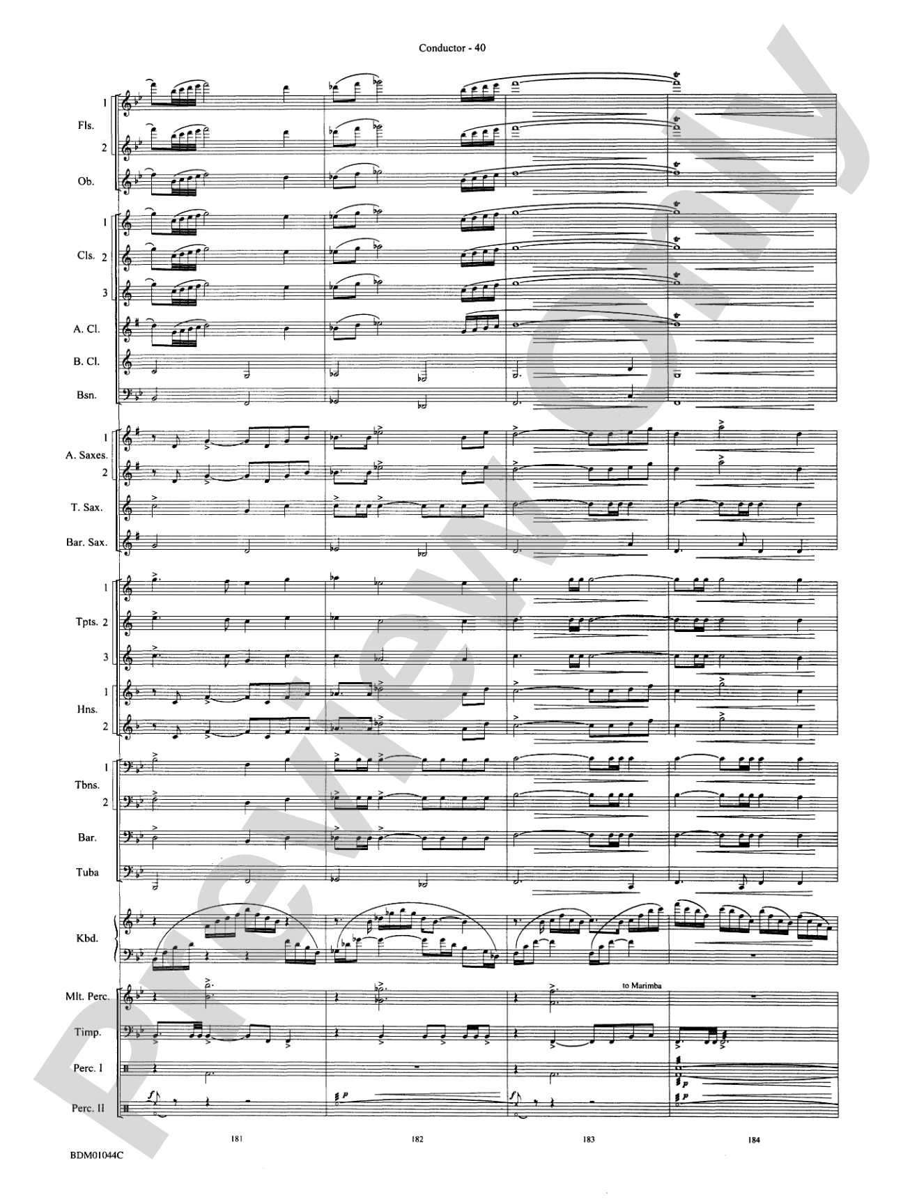 To the Summit! (Strive for the Highest): Concert Band Conductor Score & Parts