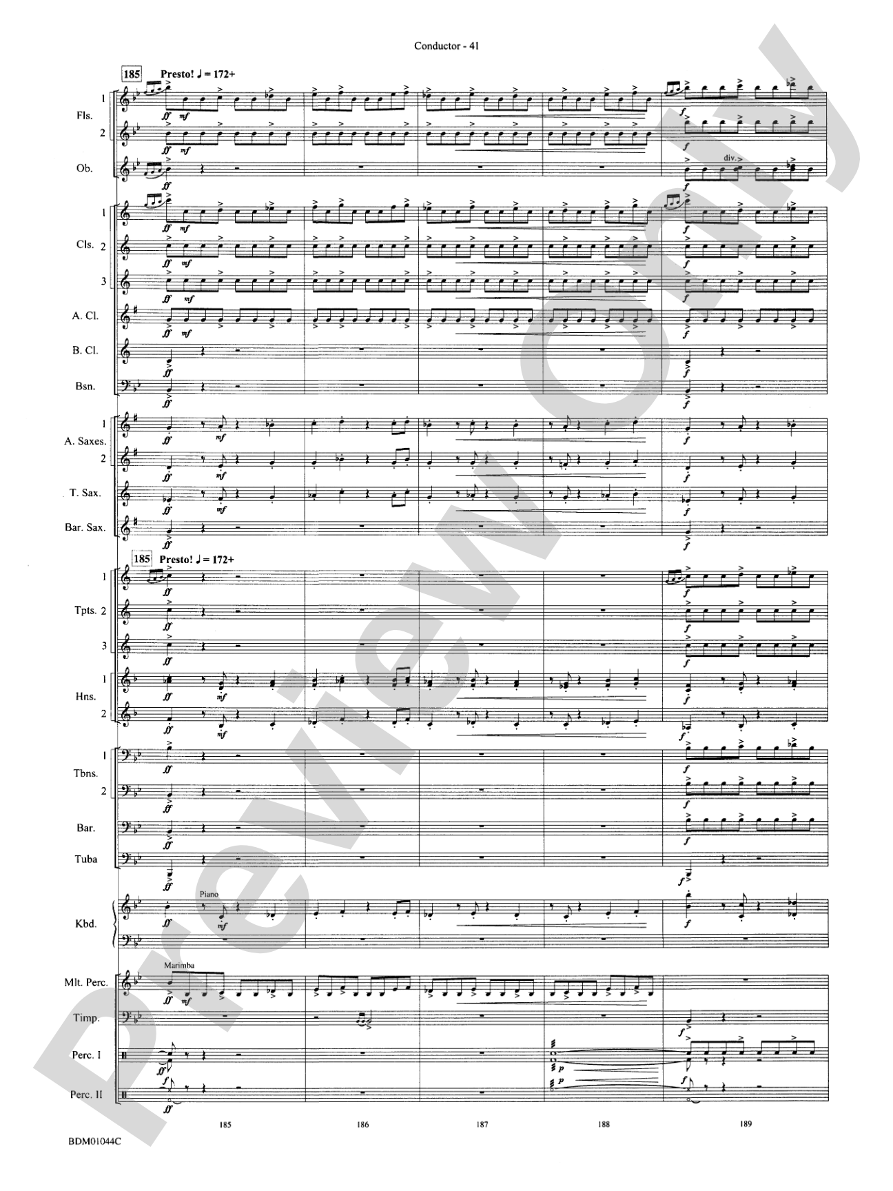 To the Summit! (Strive for the Highest): Concert Band Conductor Score & Parts