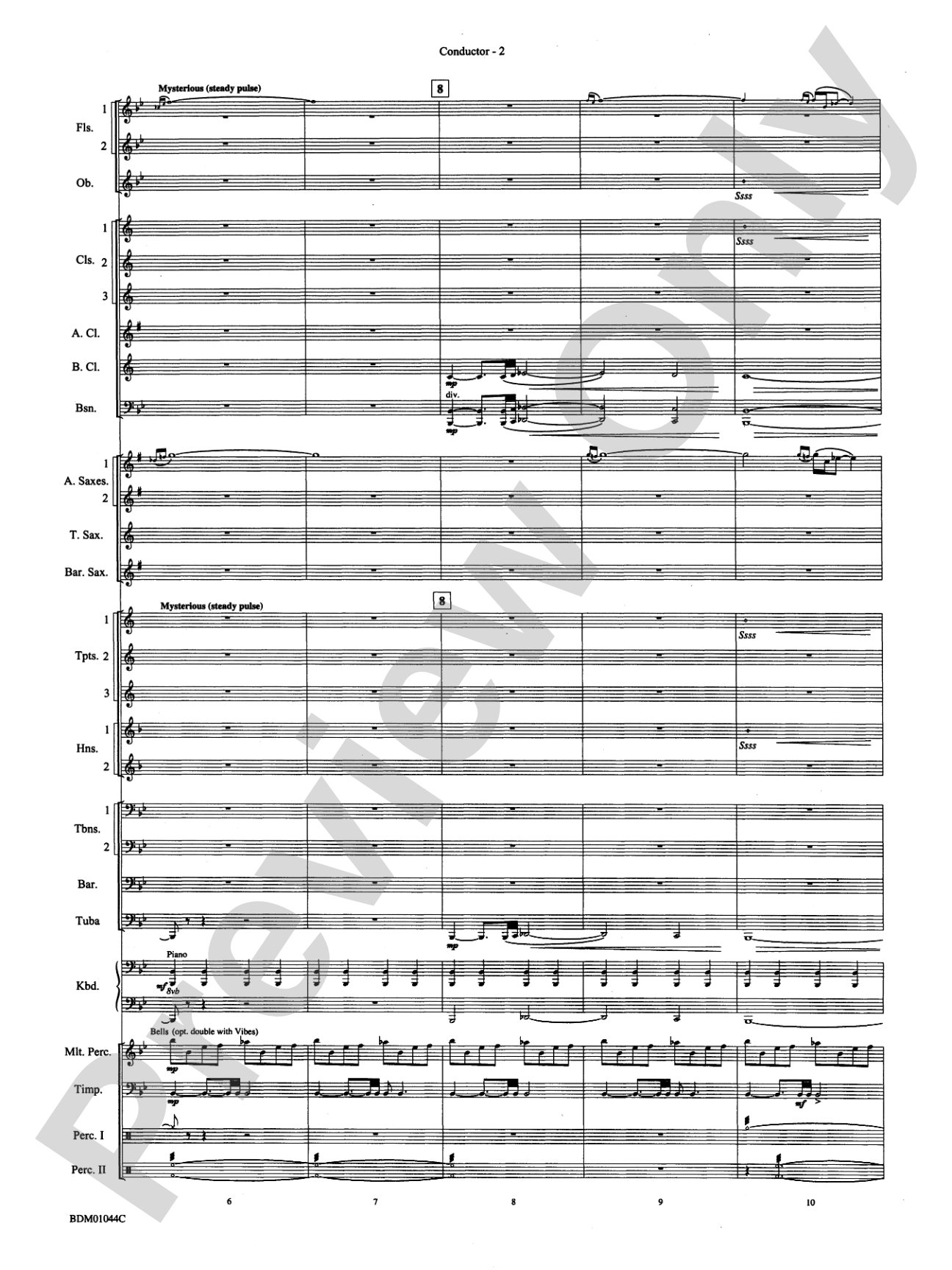 To the Summit! (Strive for the Highest): Concert Band Conductor Score & Parts