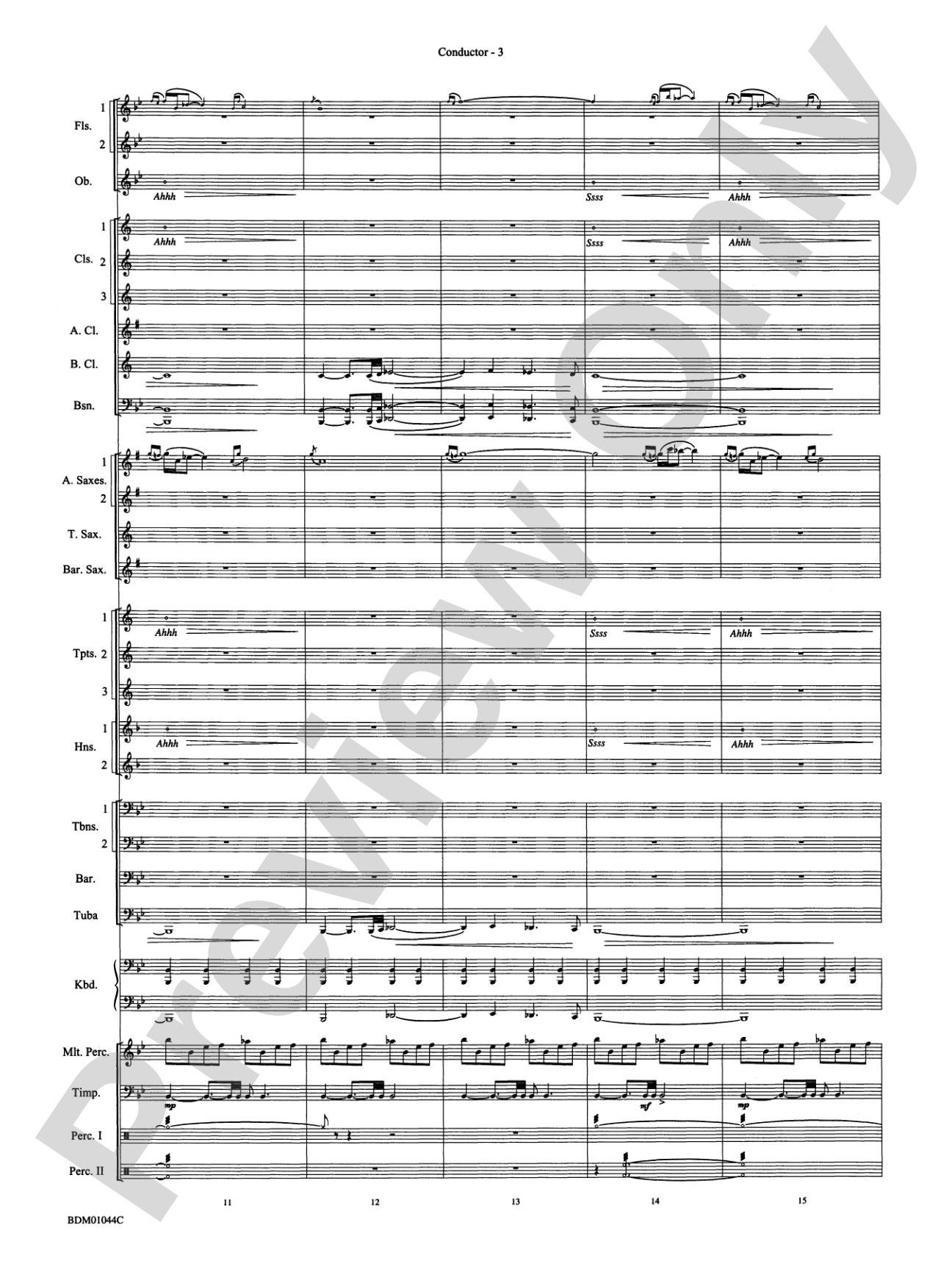 To the Summit! (Strive for the Highest): Concert Band Conductor Score & Parts