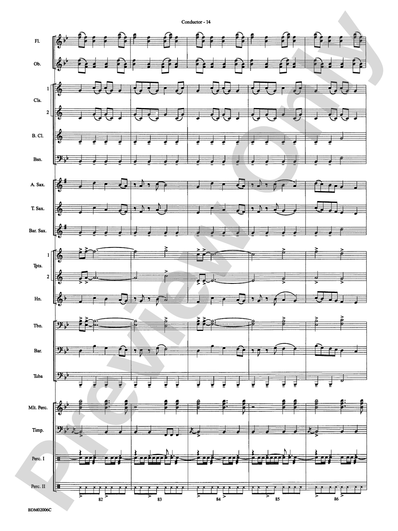 When Summer Takes Flight: Concert Band Conductor Score & Parts