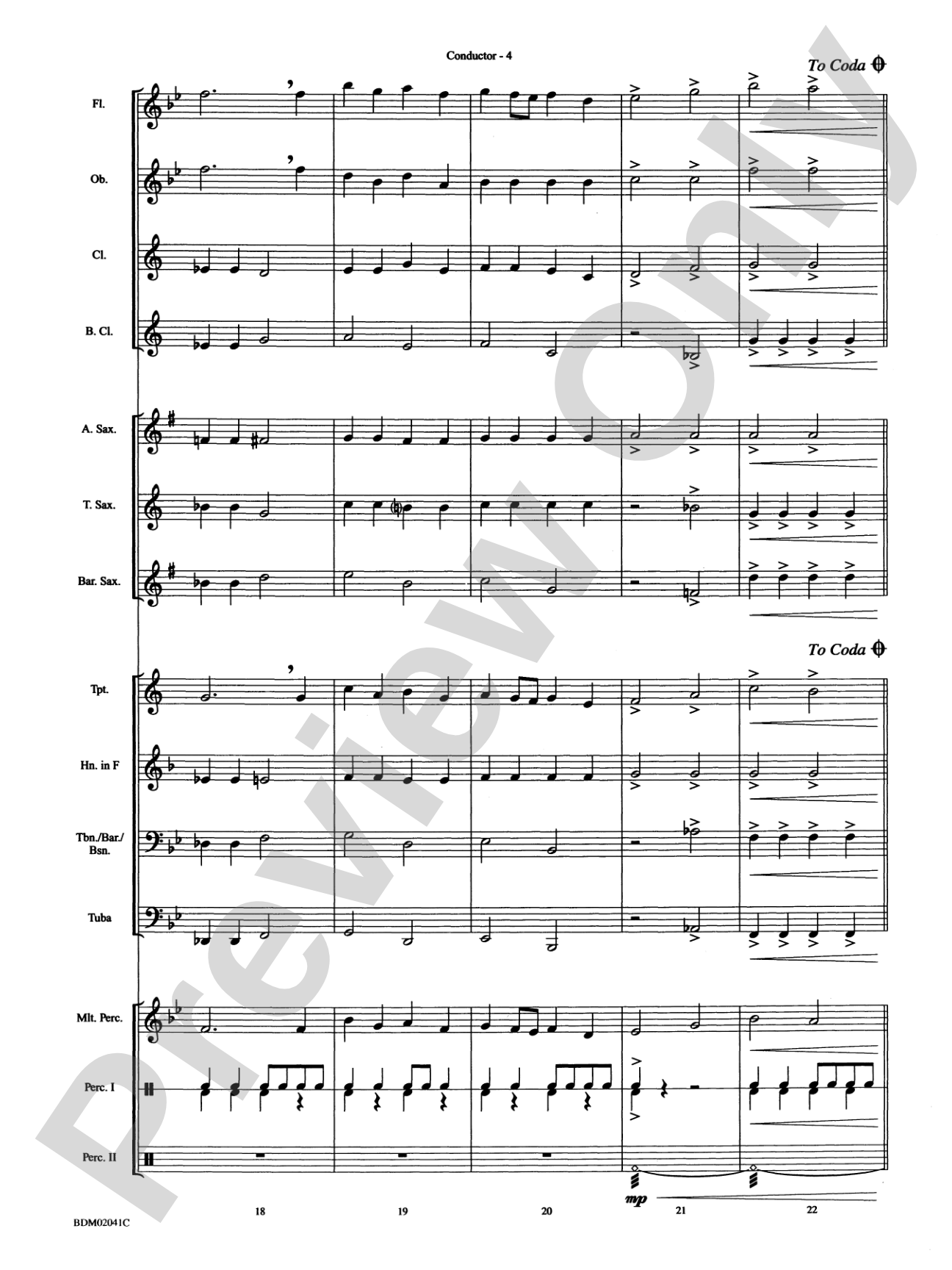 Entrada (An Overture for Band): Concert Band Conductor Score & Parts