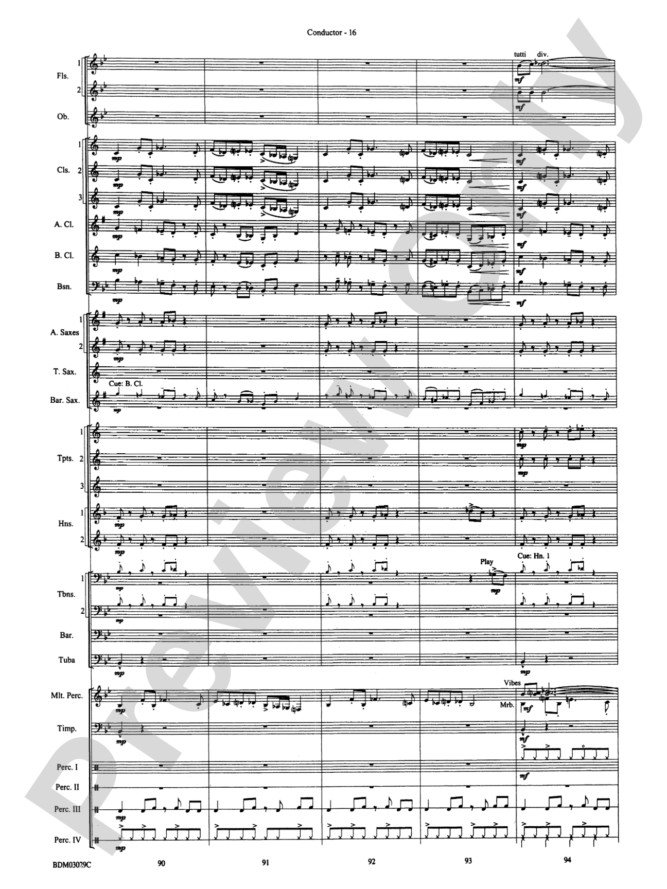 The Last Battle: Concert Band Conductor Score & Parts