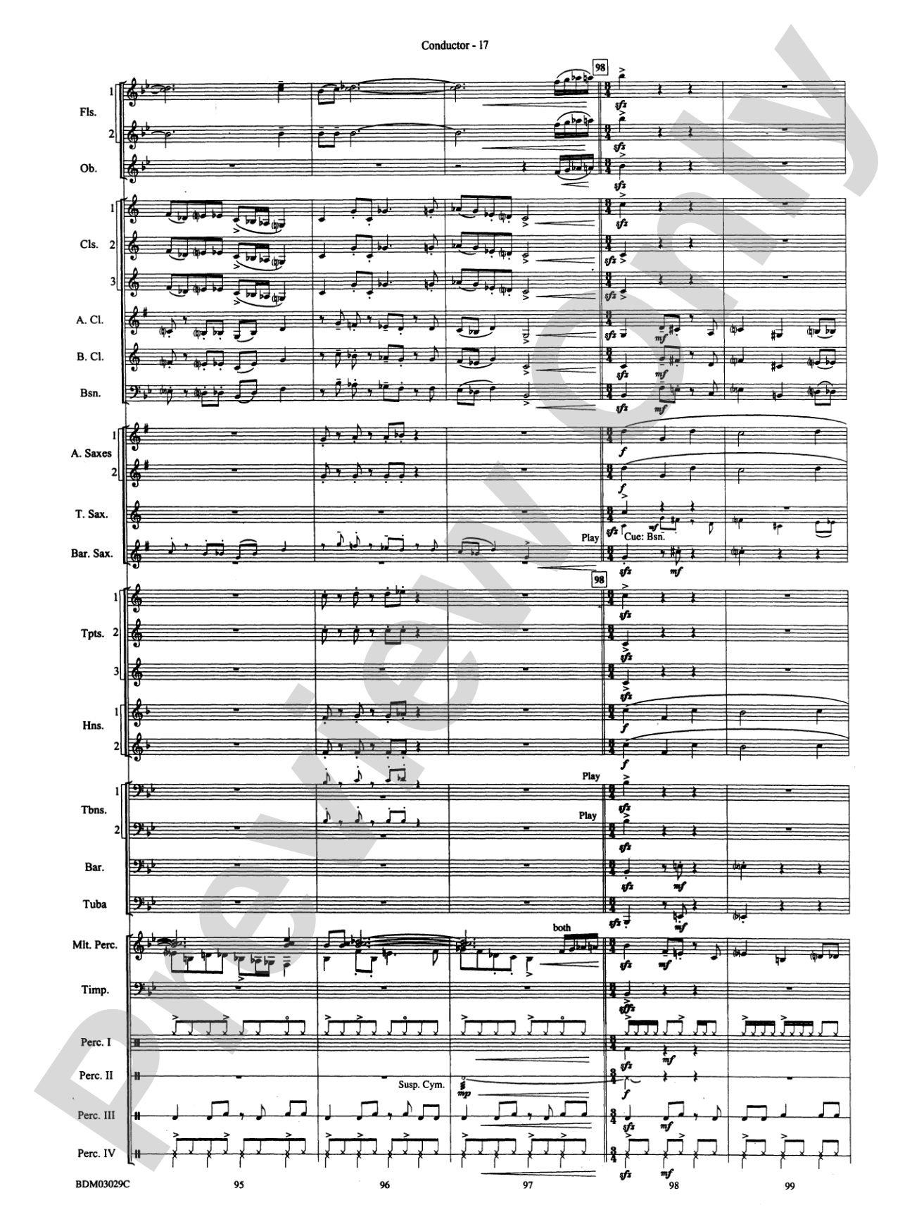 The Last Battle: Concert Band Conductor Score & Parts
