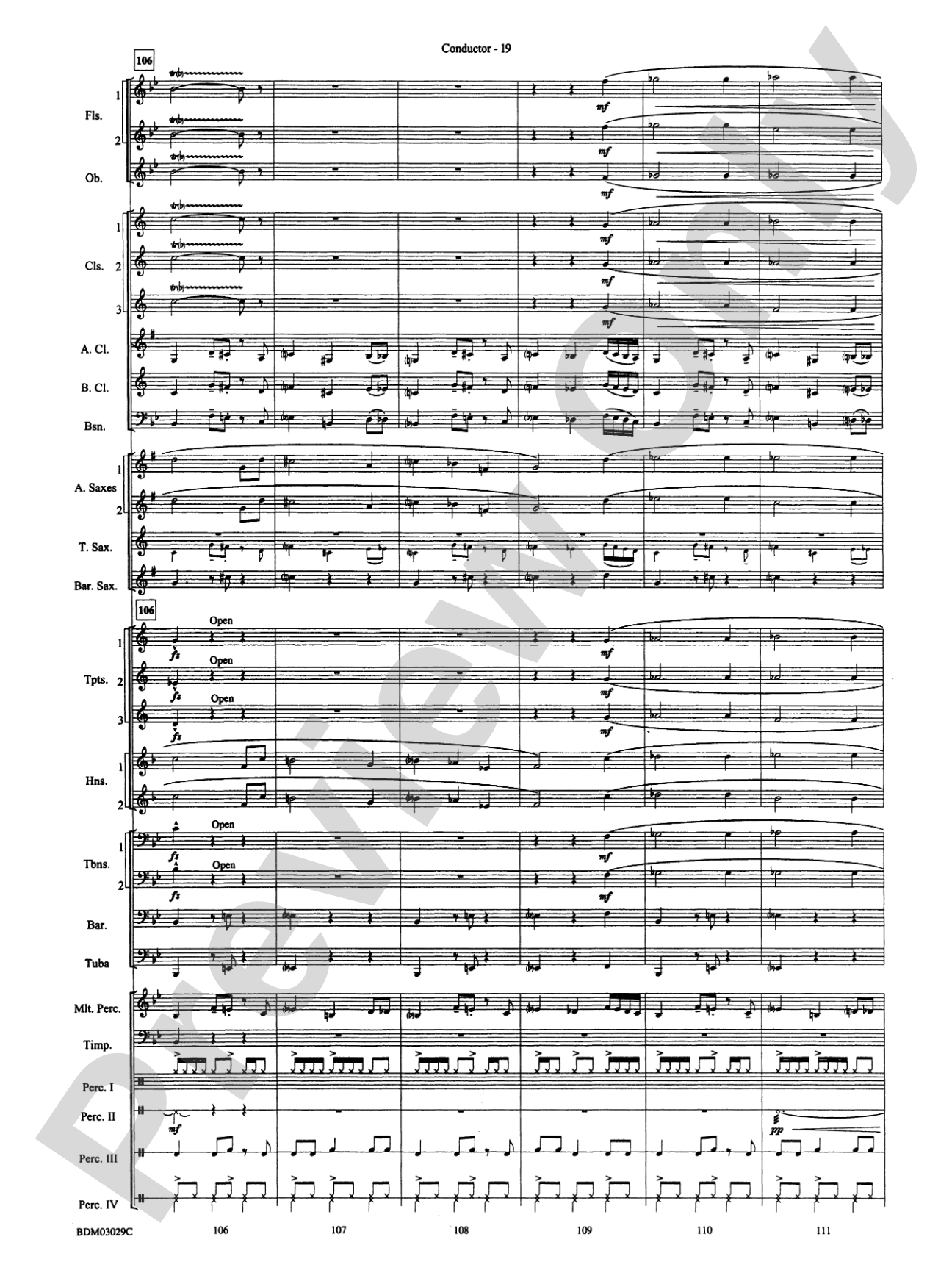 The Last Battle: Concert Band Conductor Score & Parts