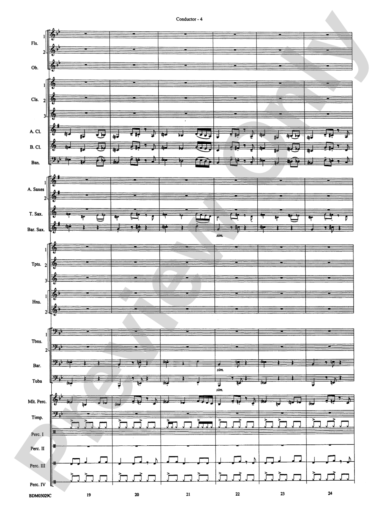 The Last Battle: Concert Band Conductor Score & Parts