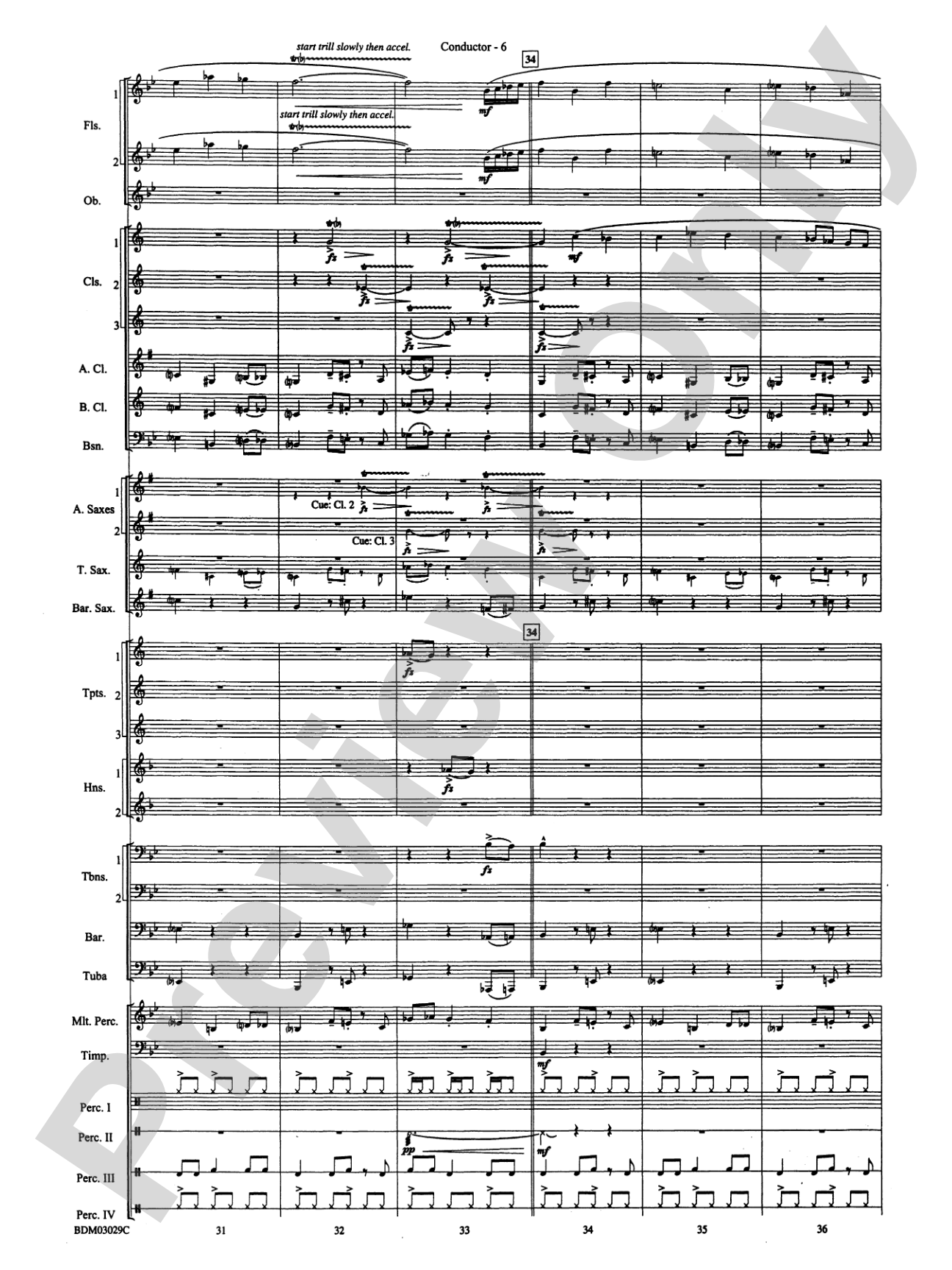 The Last Battle: Concert Band Conductor Score & Parts