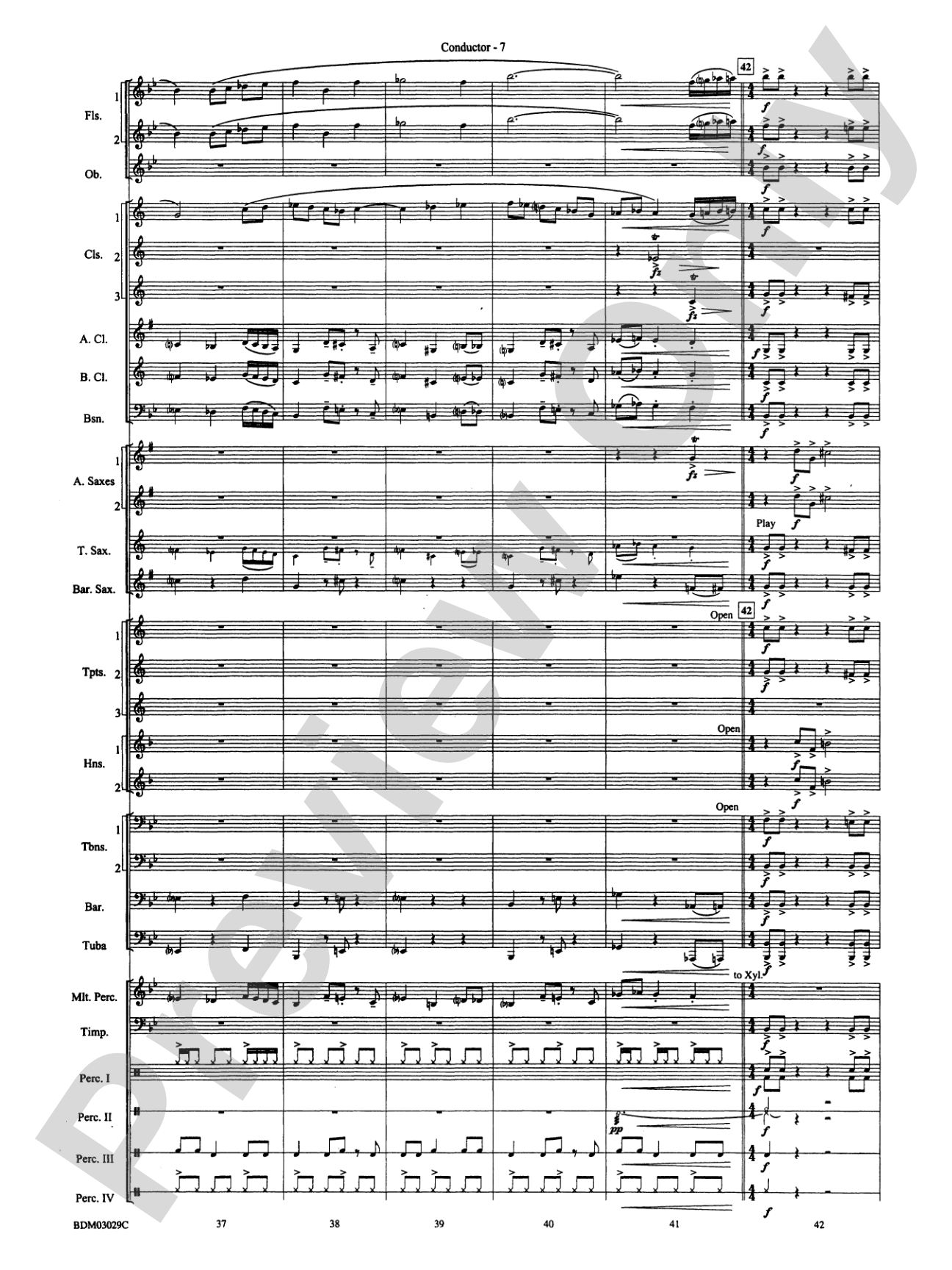 The Last Battle: Concert Band Conductor Score & Parts