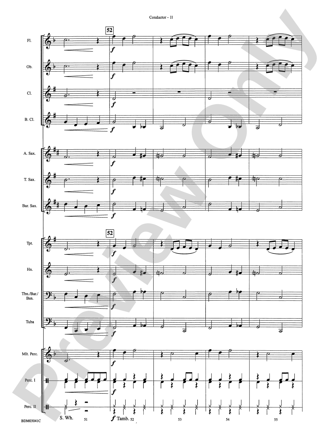 Clarinet Cookin': Concert Band Conductor Score & Parts