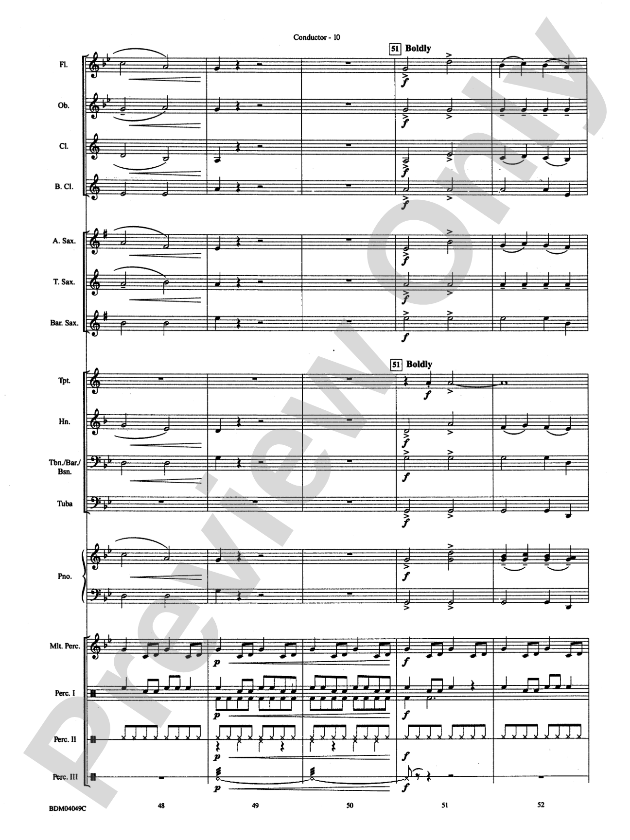 Cameroon: Concert Band Conductor Score & Parts