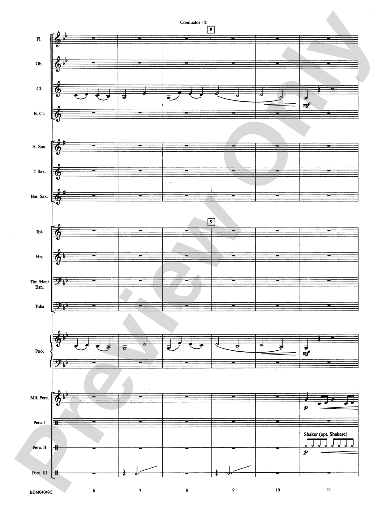 Cameroon: Concert Band Conductor Score & Parts