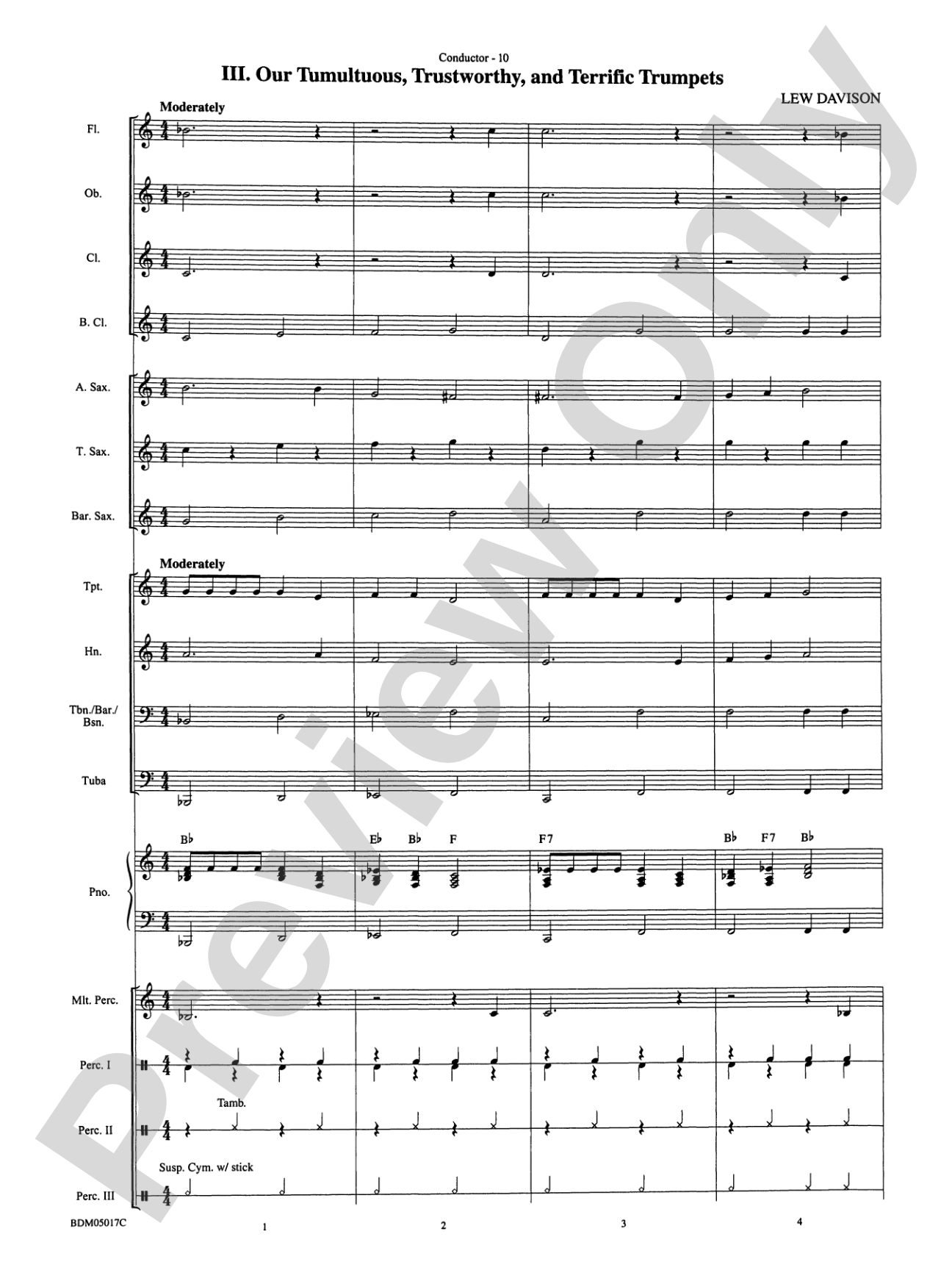 Belwin Very Beginning Band Kit #1: Concert Band Conductor Score & Parts
