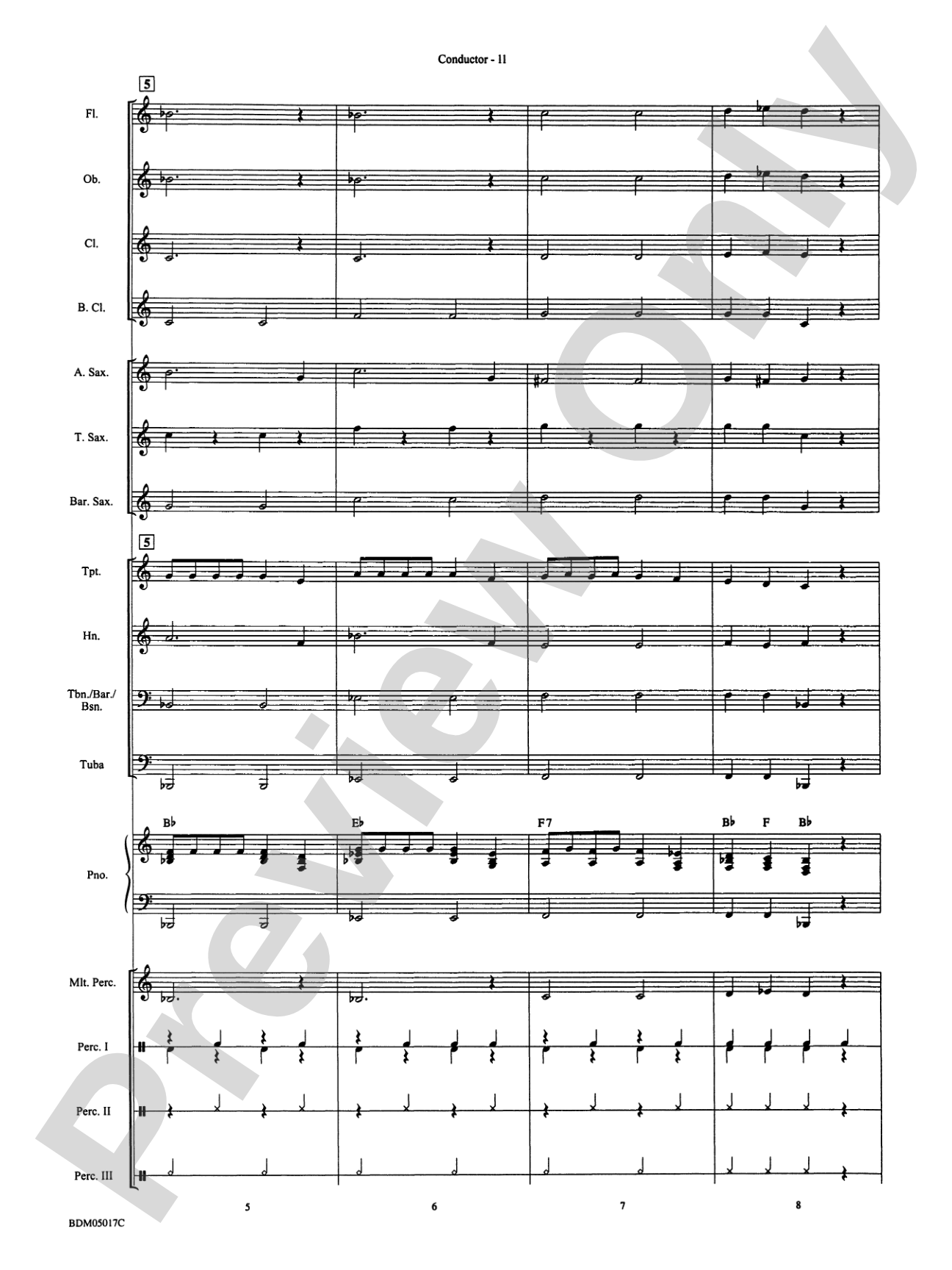 Belwin Very Beginning Band Kit #1: Concert Band Conductor Score & Parts
