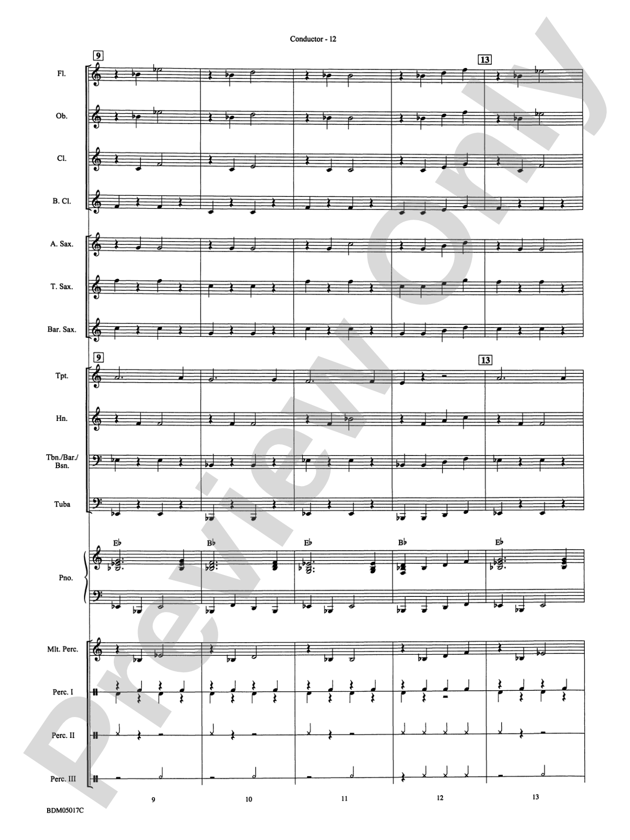 Belwin Very Beginning Band Kit #1: Concert Band Conductor Score & Parts