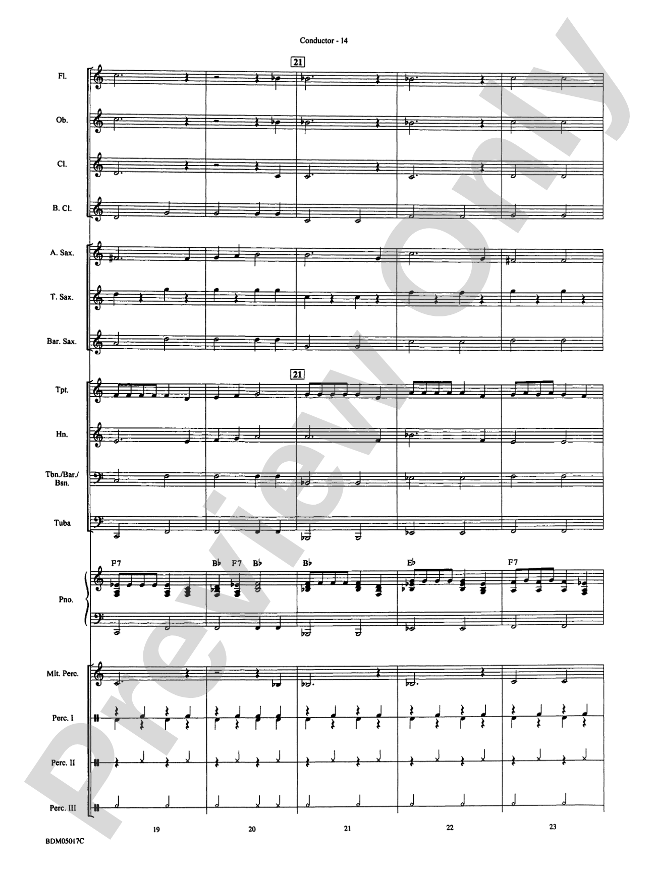 Belwin Very Beginning Band Kit #1: Concert Band Conductor Score & Parts