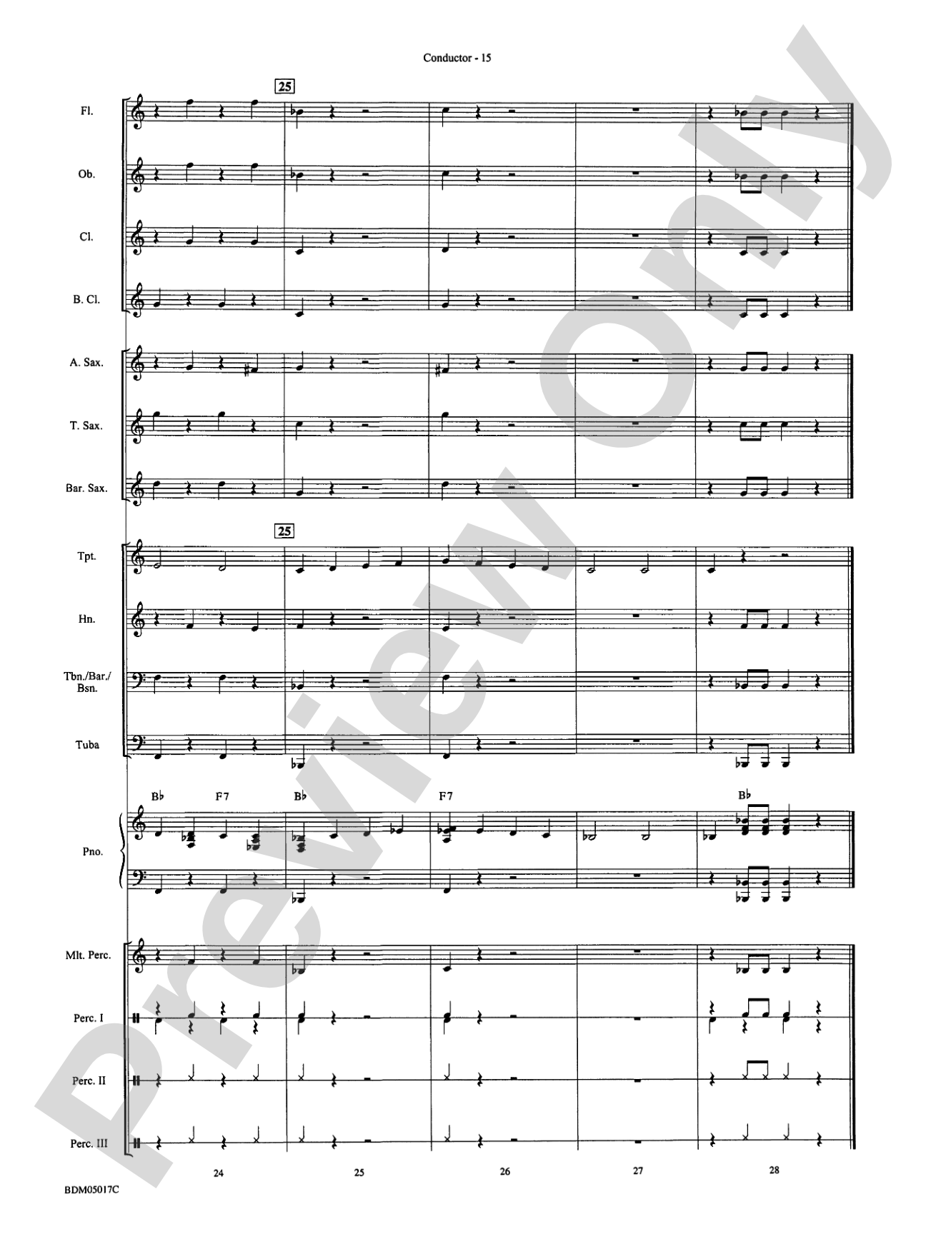 Belwin Very Beginning Band Kit #1: Concert Band Conductor Score & Parts