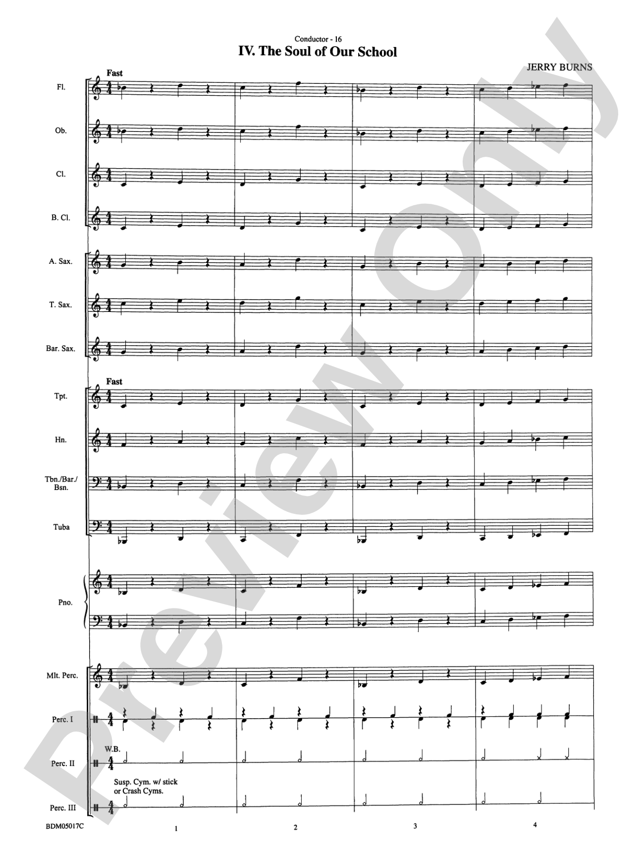 Belwin Very Beginning Band Kit #1: Concert Band Conductor Score & Parts