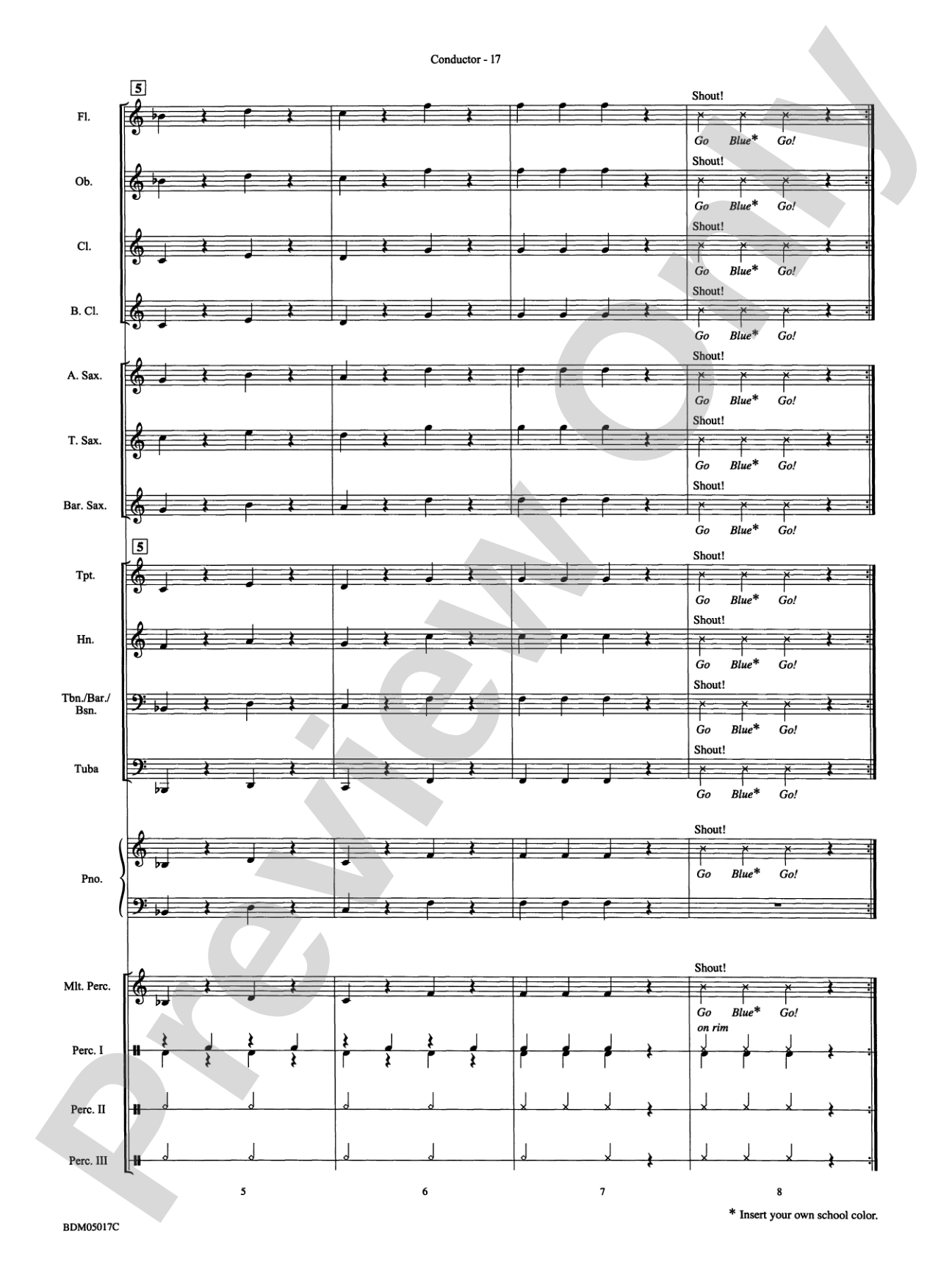 Belwin Very Beginning Band Kit #1: Concert Band Conductor Score & Parts