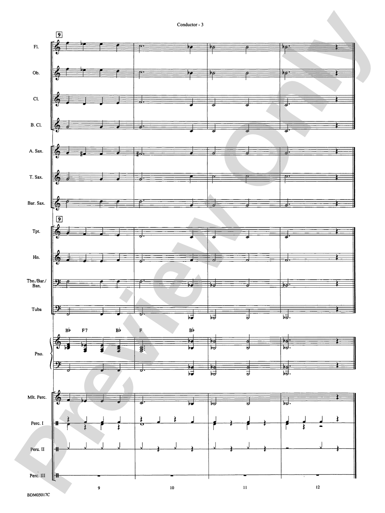Belwin Very Beginning Band Kit #1: Concert Band Conductor Score & Parts
