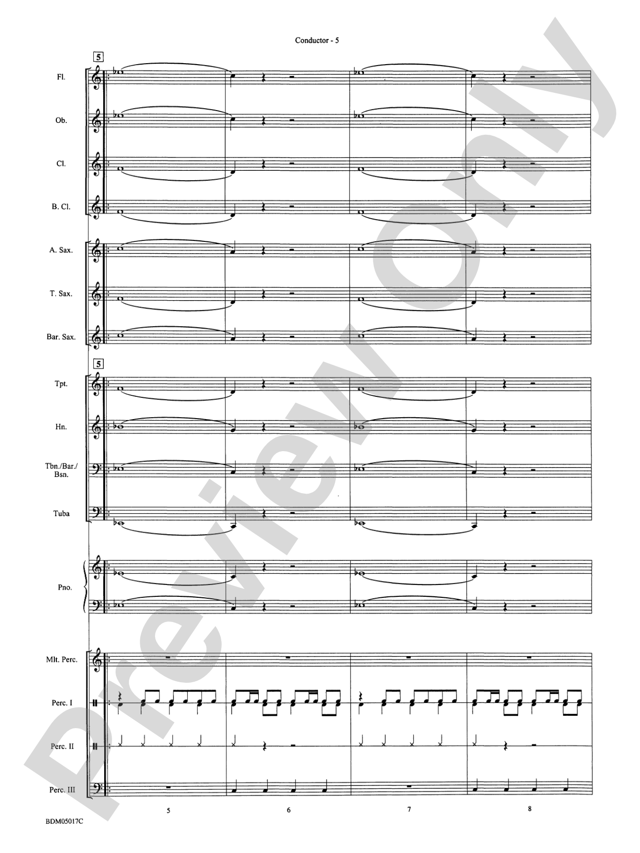 Belwin Very Beginning Band Kit #1: Concert Band Conductor Score & Parts