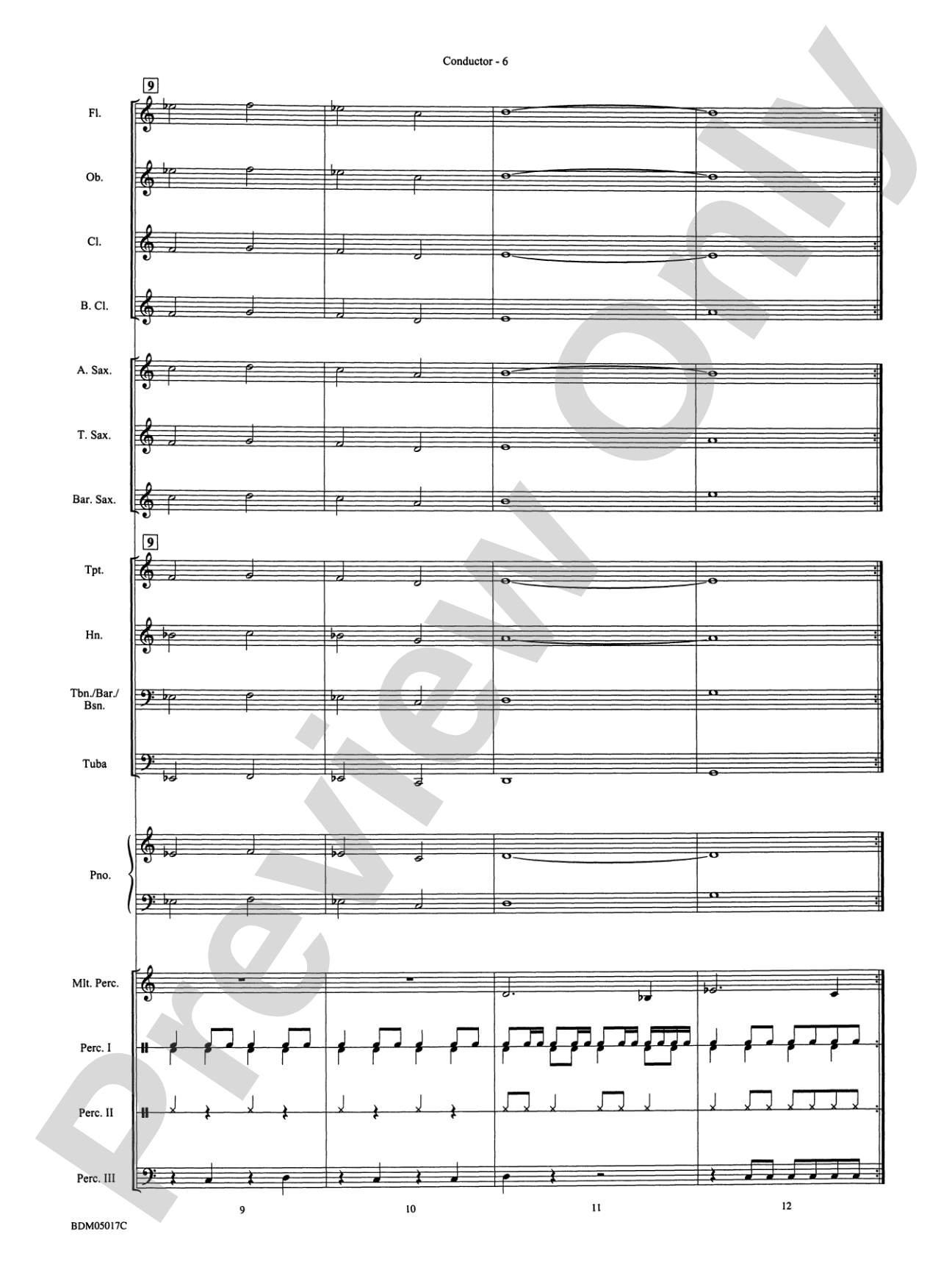 Belwin Very Beginning Band Kit #1: Concert Band Conductor Score & Parts