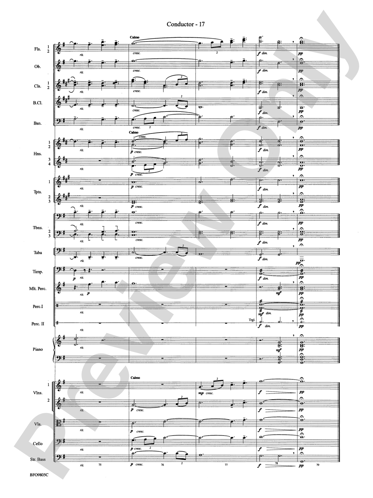 O Holy Night: Full Orchestra Conductor Score & Parts