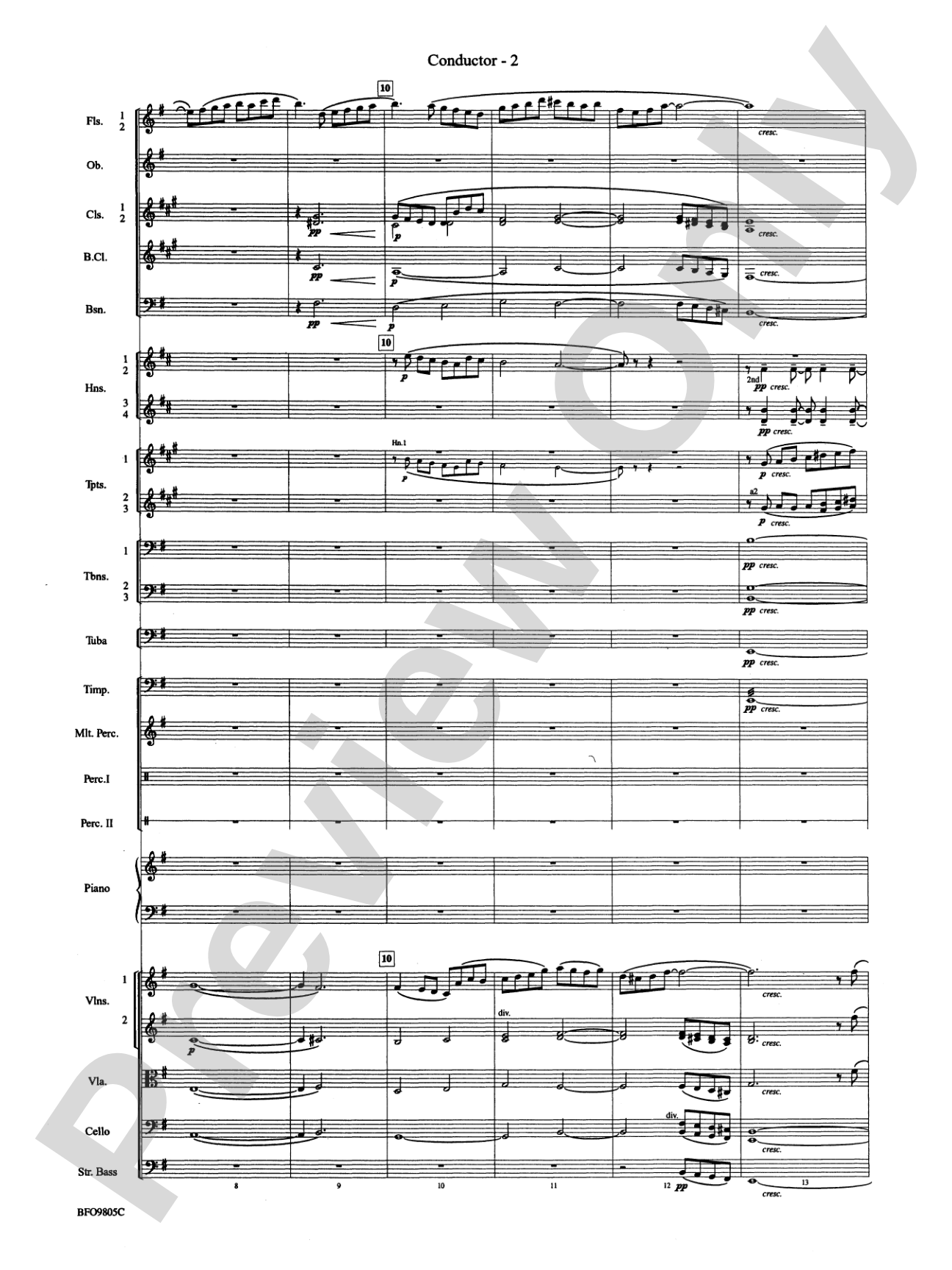 O Holy Night: Full Orchestra Conductor Score & Parts