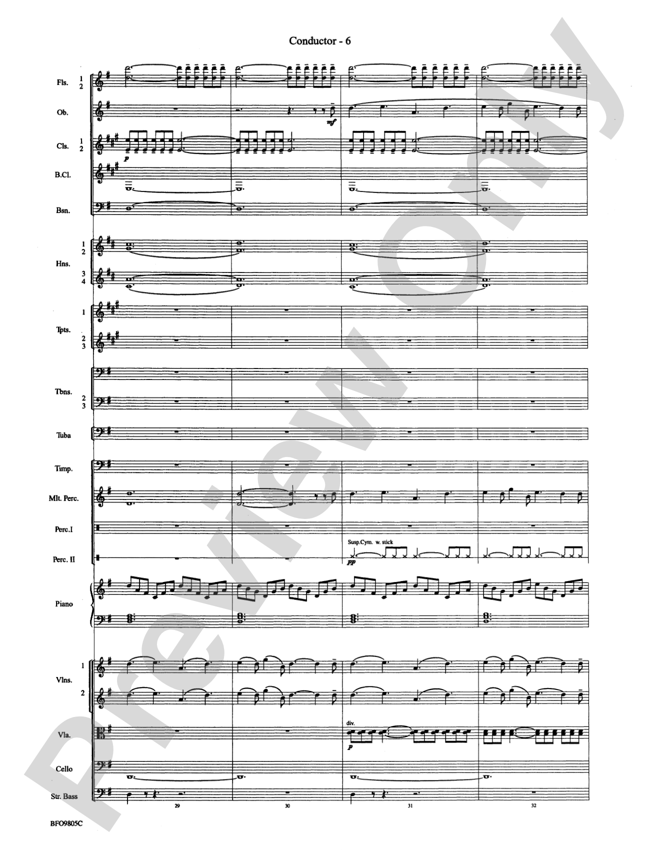O Holy Night: Full Orchestra Conductor Score & Parts