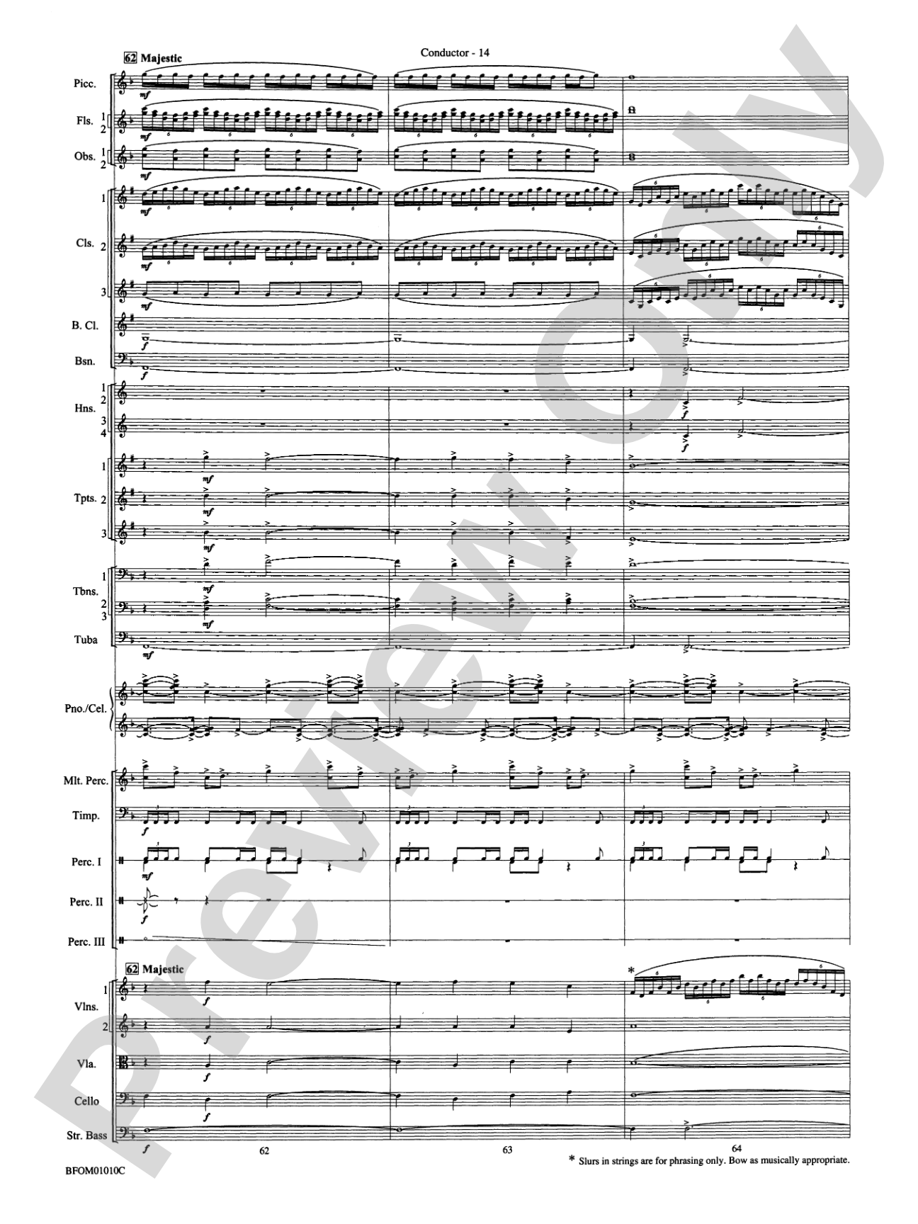 Paradiso (from The Divine Comedy): Full Orchestra Conductor Score & Parts
