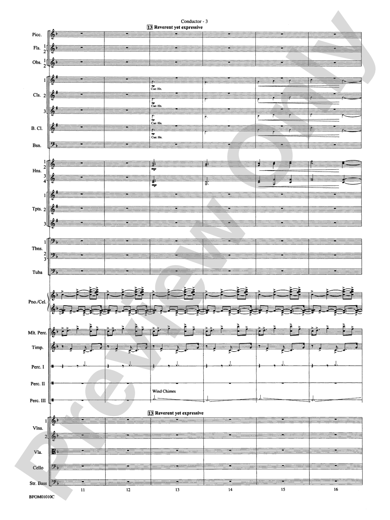 Paradiso (from The Divine Comedy): Full Orchestra Conductor Score & Parts