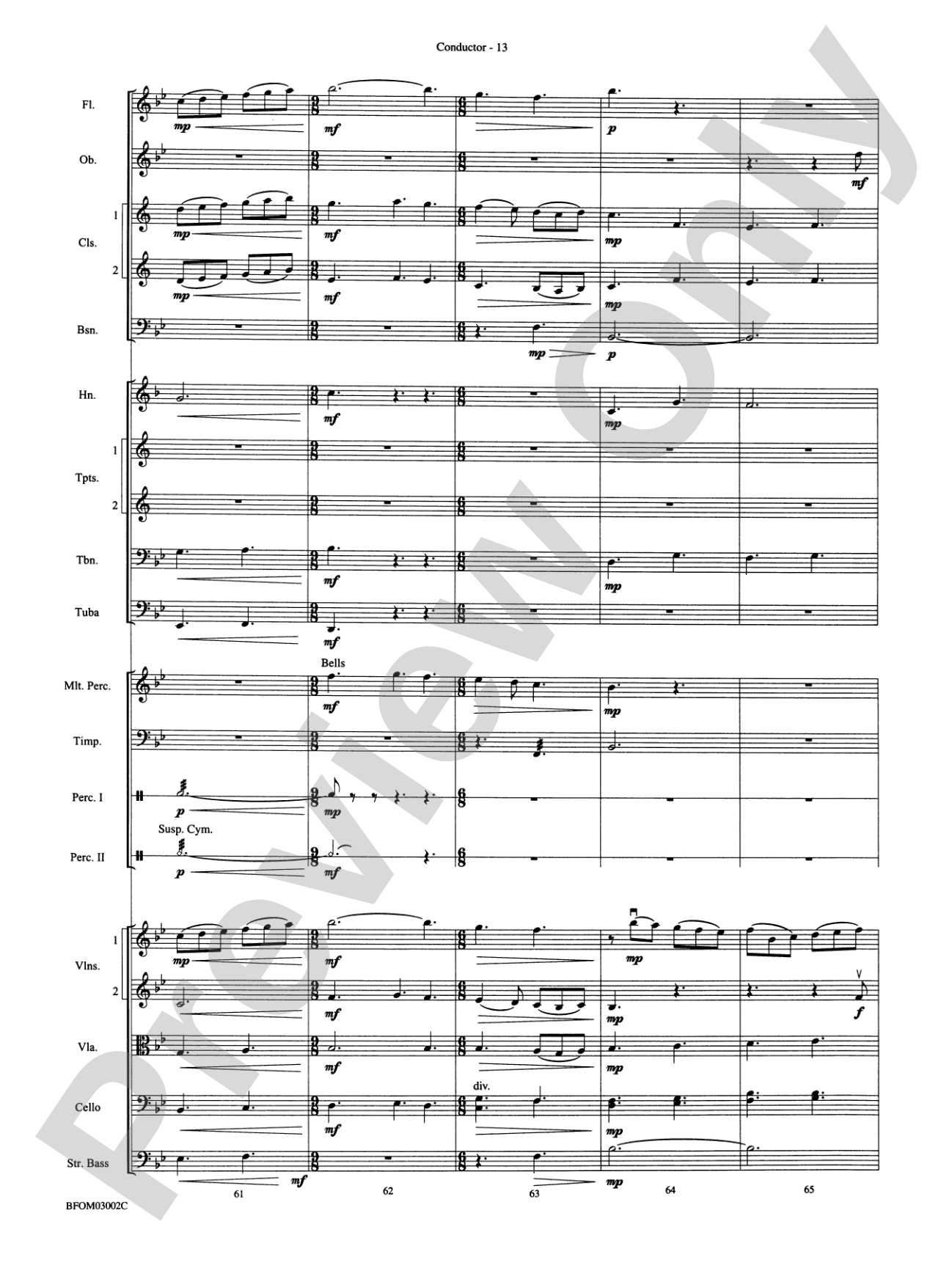 A Vaughan Williams Christmas: Full Orchestra Conductor Score & Parts