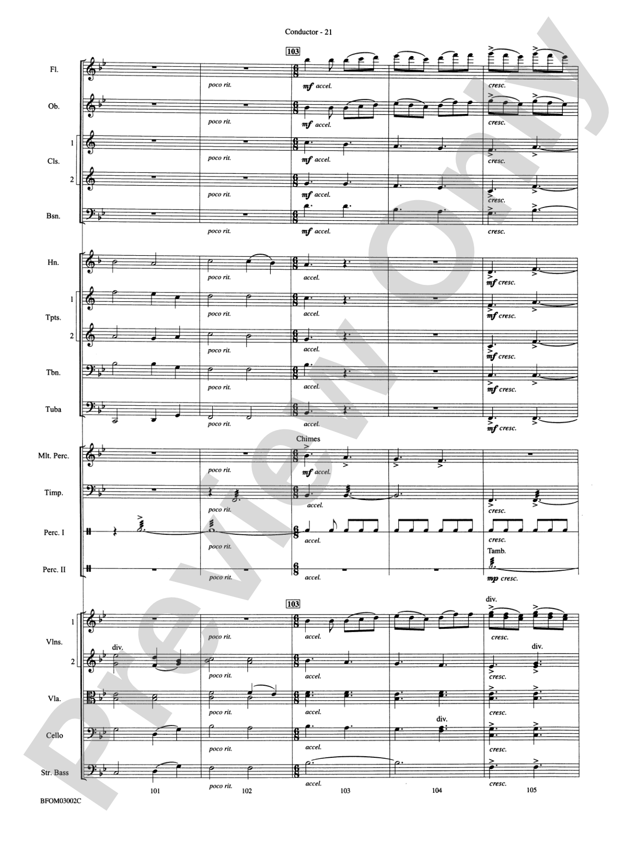 A Vaughan Williams Christmas: Full Orchestra Conductor Score & Parts