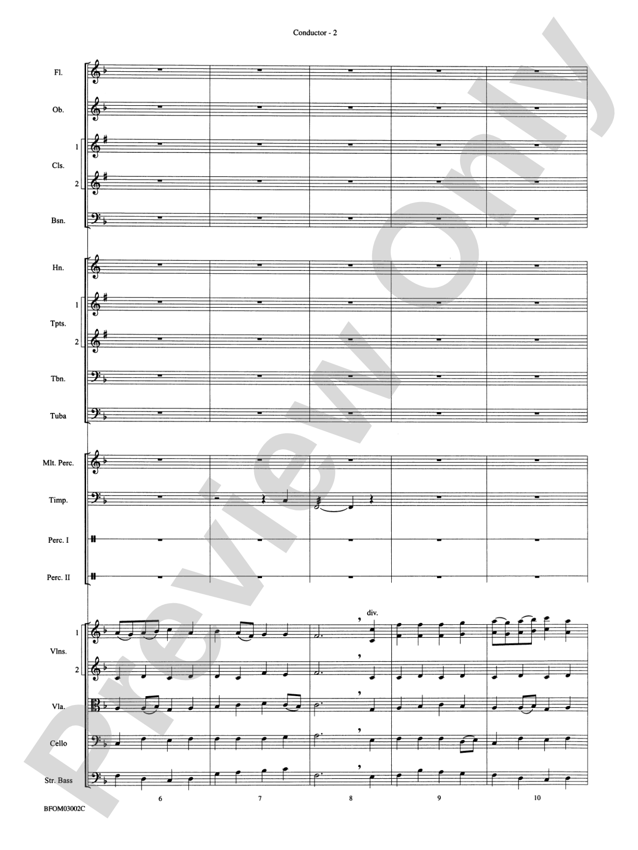 A Vaughan Williams Christmas: Full Orchestra Conductor Score & Parts