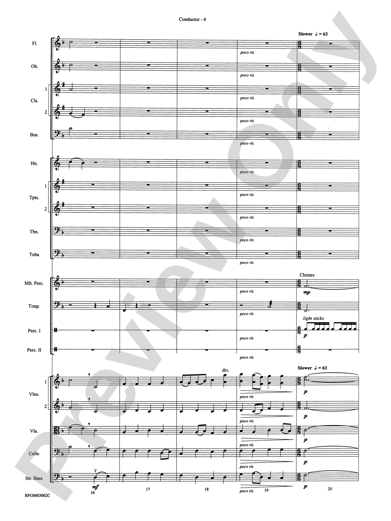 A Vaughan Williams Christmas: Full Orchestra Conductor Score & Parts