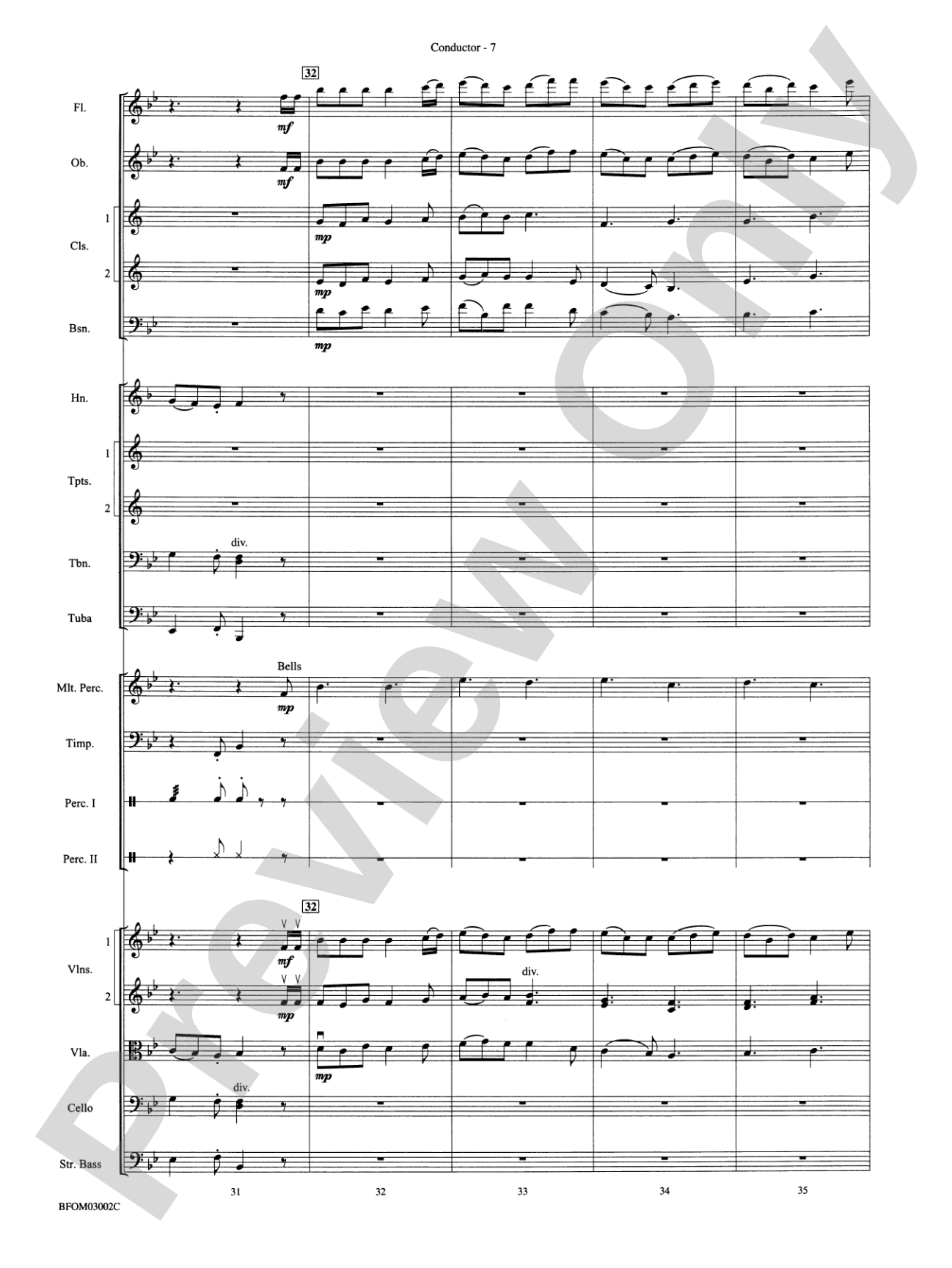 A Vaughan Williams Christmas: Full Orchestra Conductor Score & Parts